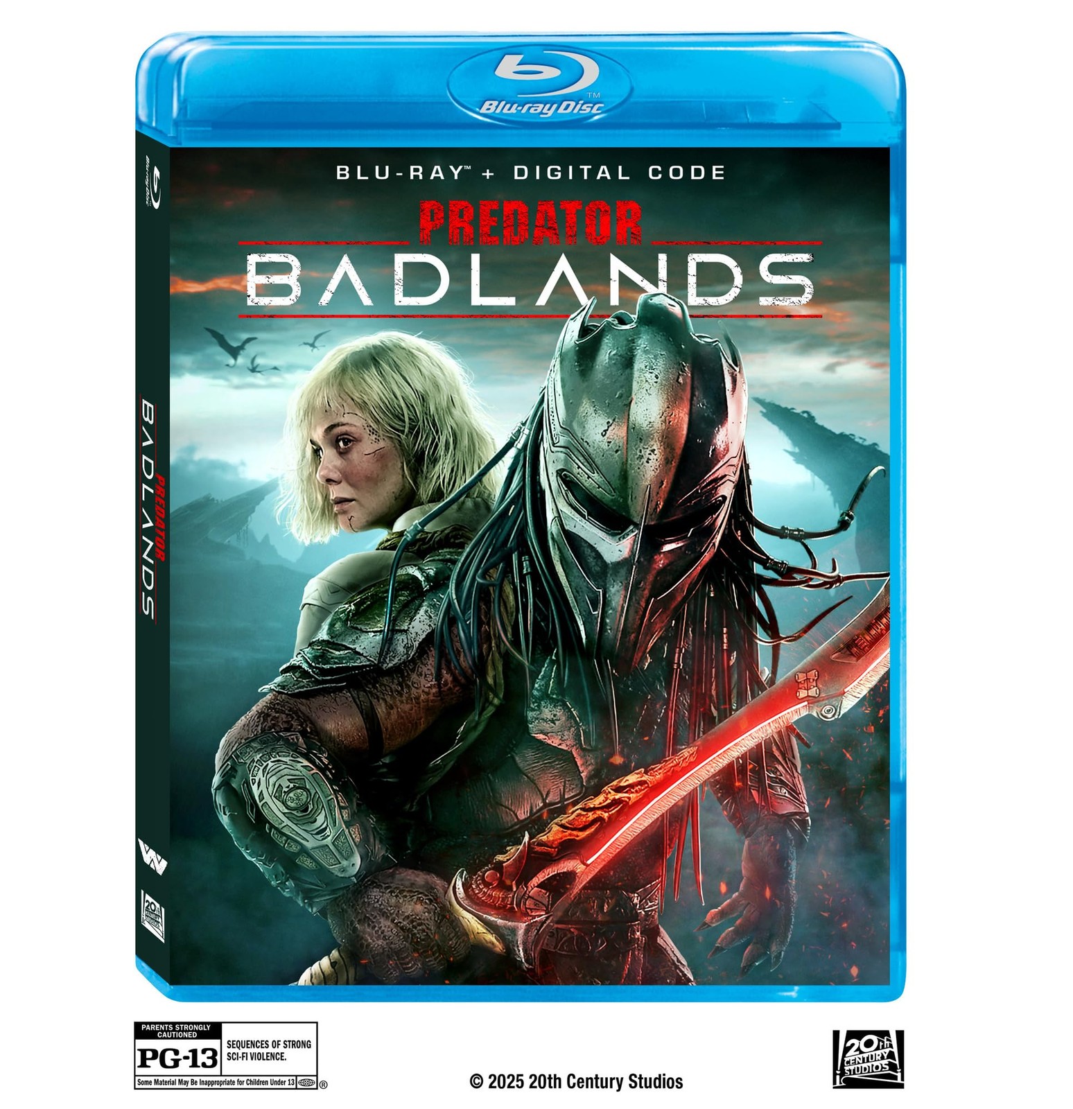 Predator: Badlands Digital (Blu-ray) Dimitrius Schuster-Koloamatang Elle Fanning