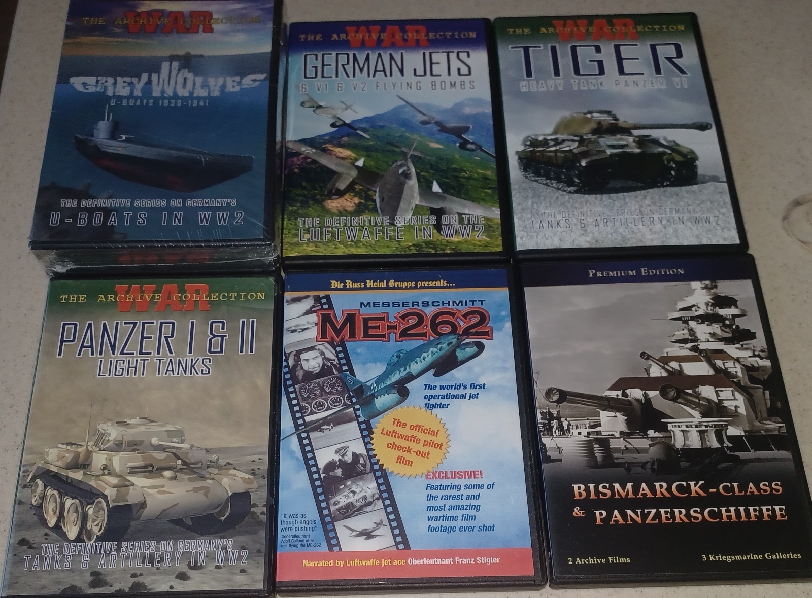 The Archive War Collection: Germany’s U-Boats, Panzer Tanks, Jets & Flying Bombs