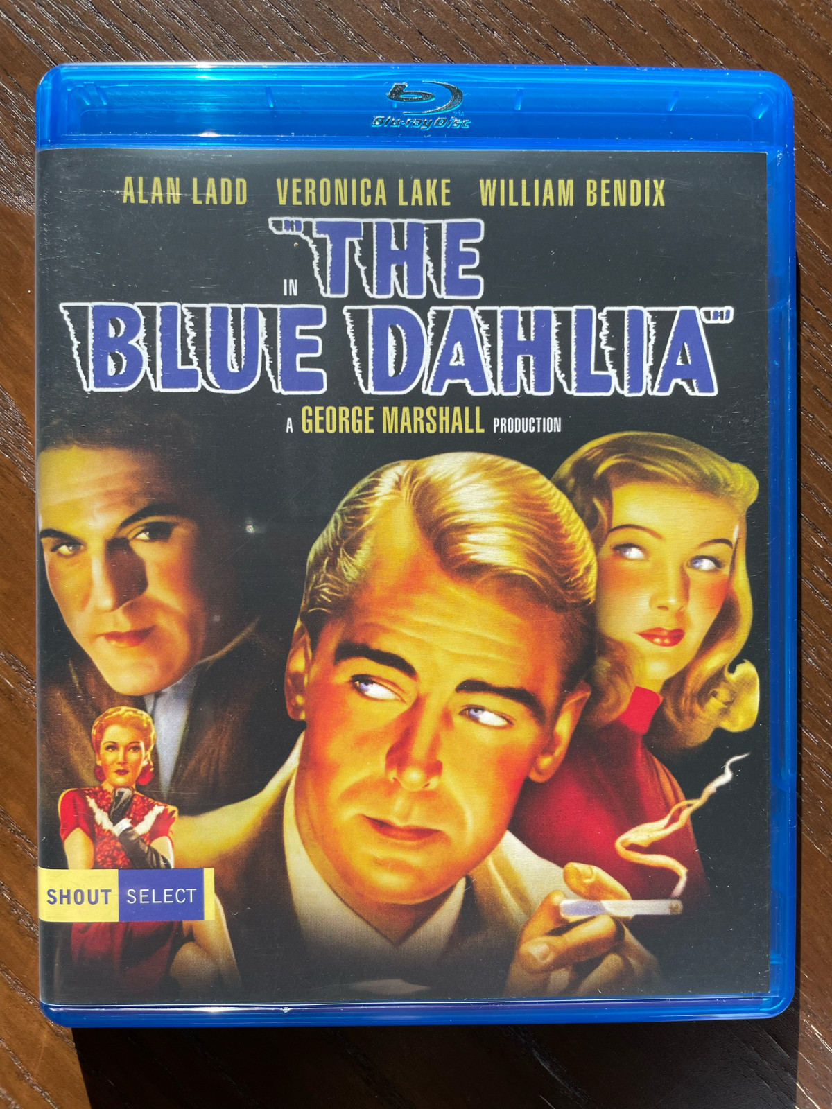 THE BLUE DAHLIA (1946) Blu-ray SHOUT FACTORY SELECT + Audio Commentary LIKE NEW!