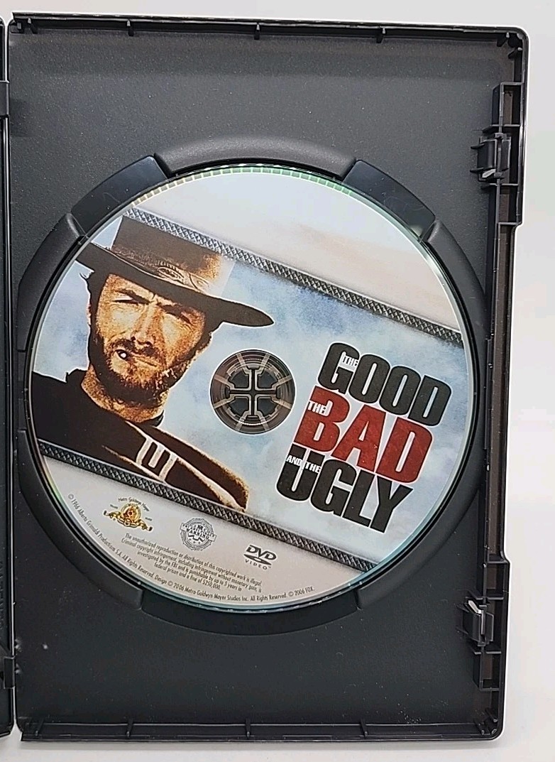The Good, the Bad and the Ugly (DVD, 1966)
