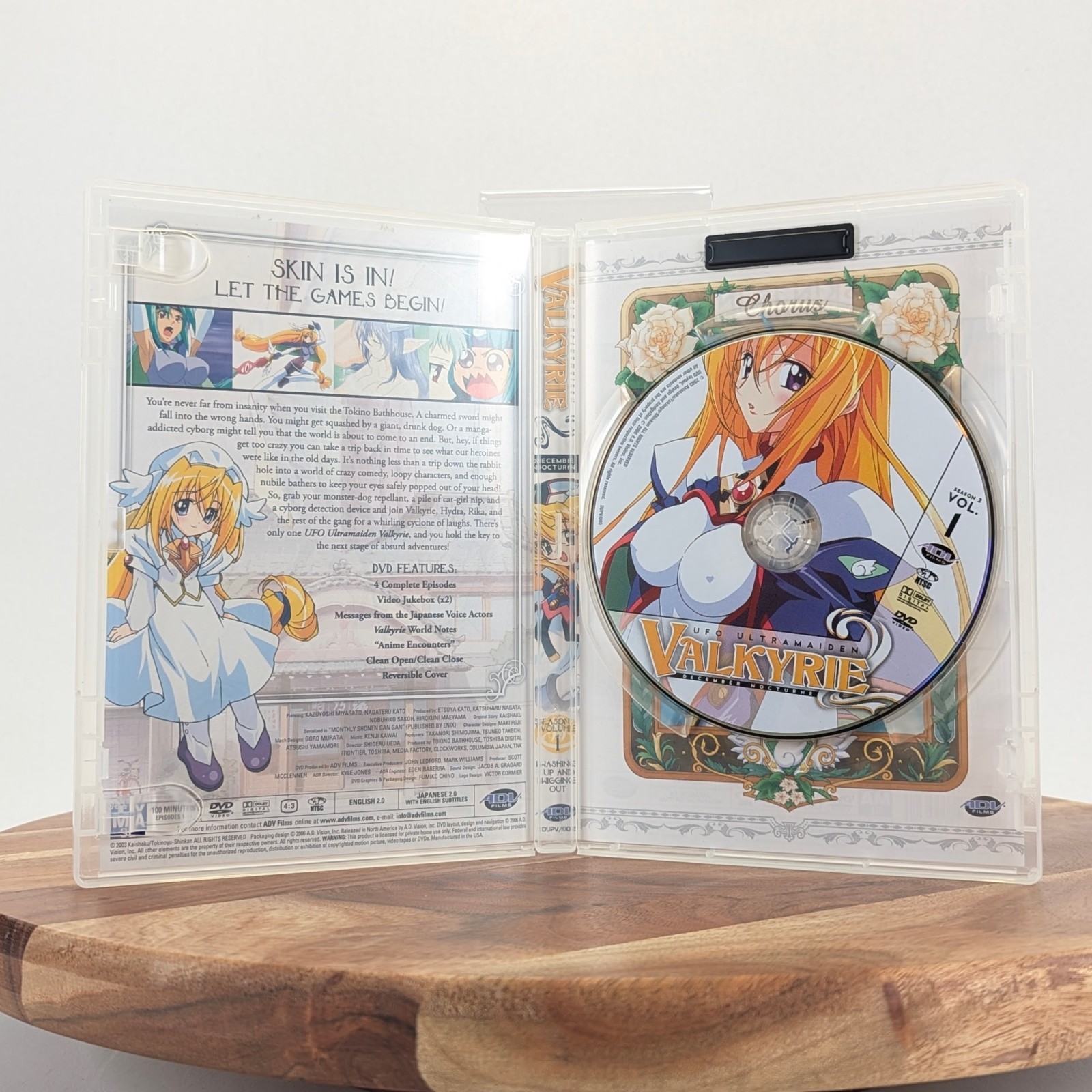 UFO Ultramaiden Valkyrie: Season 2, Vol. 1 – Washing Up and Wigging Out, Good DV