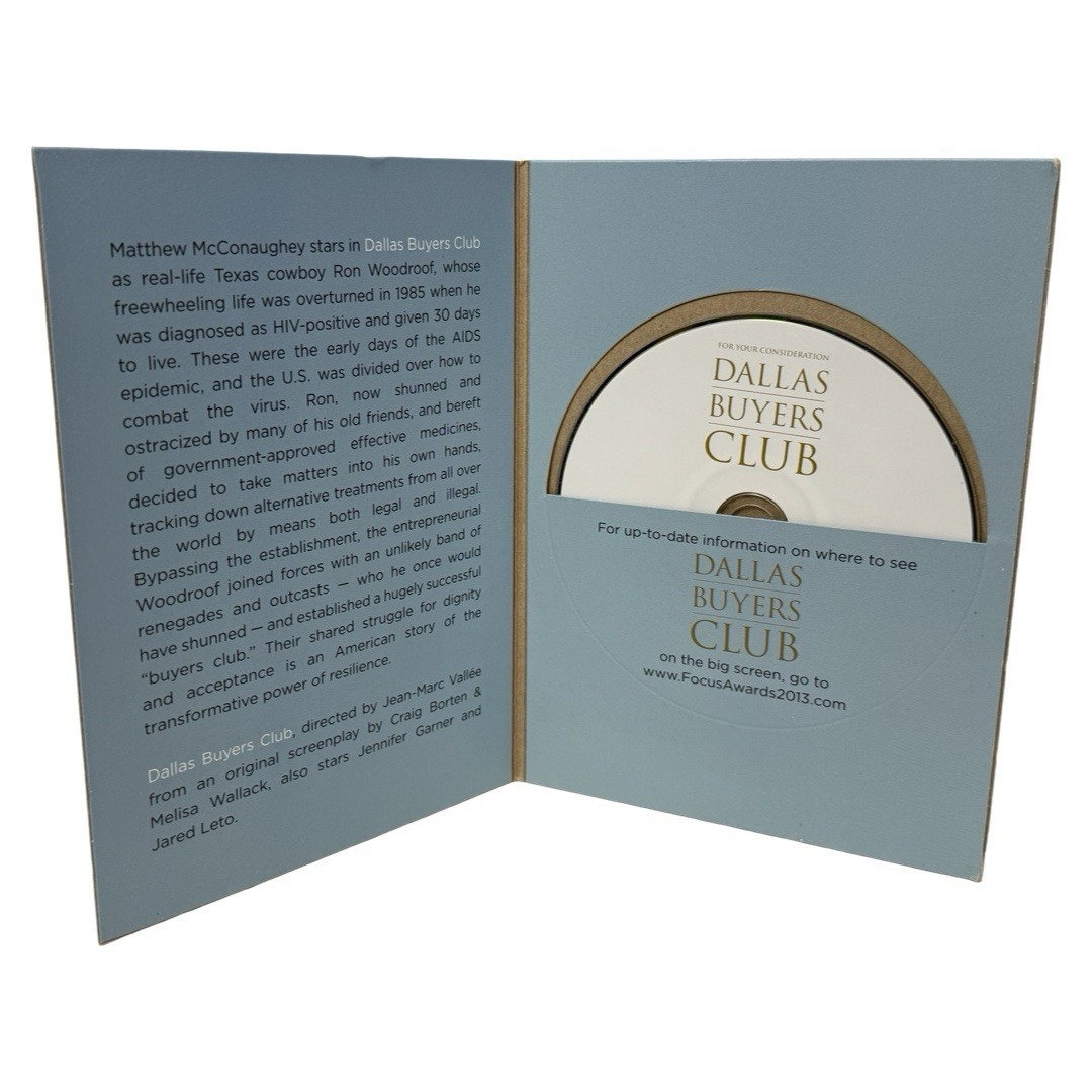 Dallas Buyers Club FYC For Your Consideration 2013 Oscar Campaign Brochure