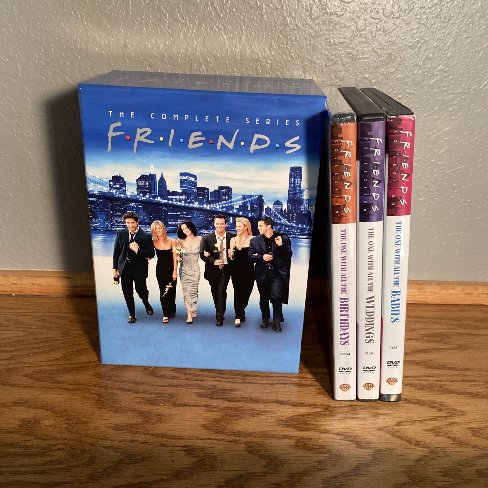Friends The 25th Complete Series (Seasons 1-10 Box Set) 3 Collections DVDs EUC