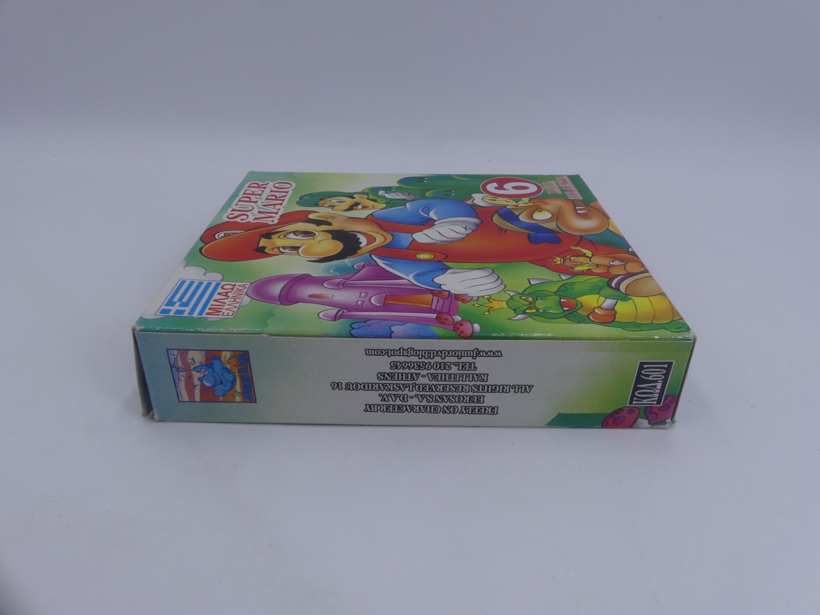 Super Mario CARTOON 6 PACK DVD ‘s Greek and English 300 minutes PAL
