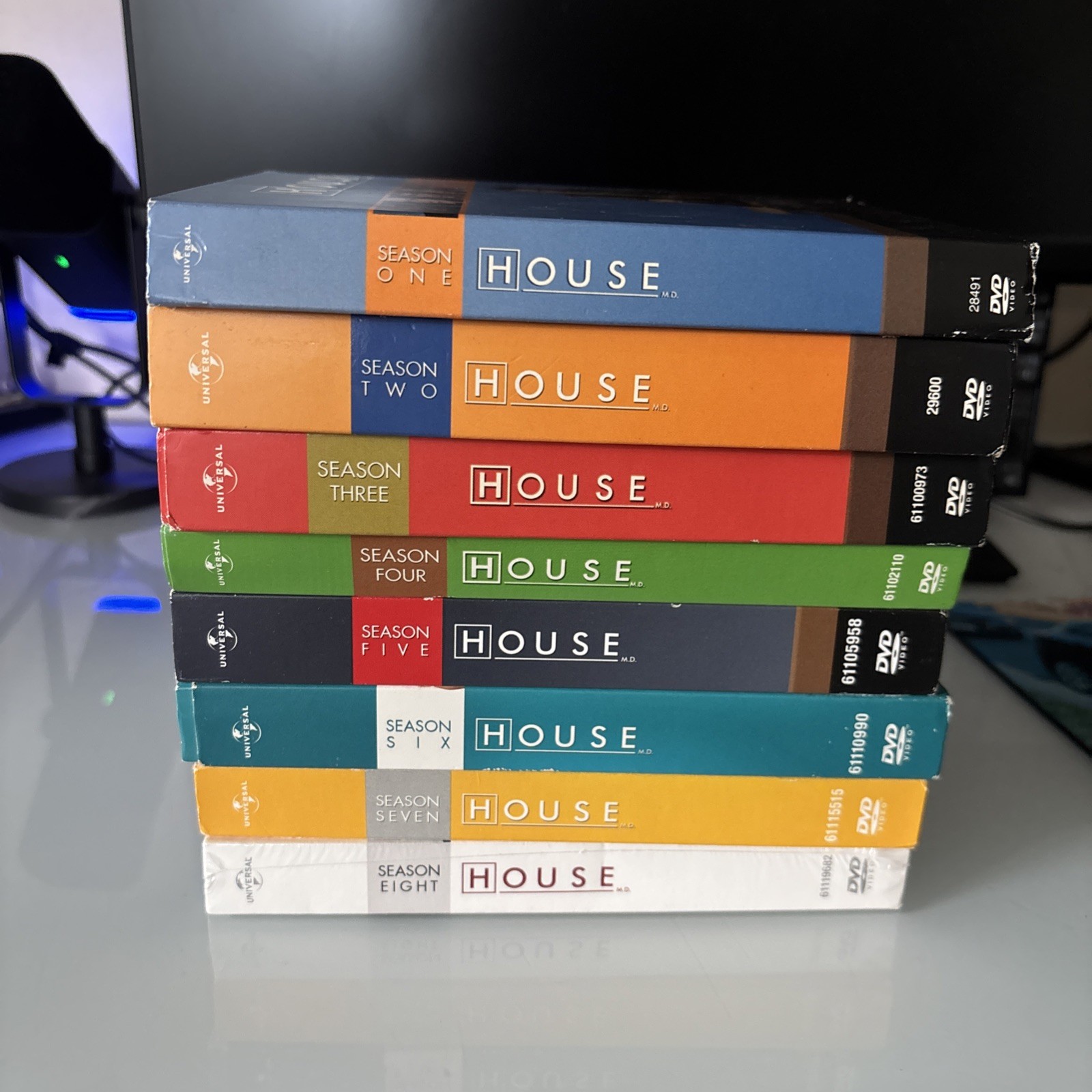 House MD Complete DVD Series Seasons 1 2 3 4 5 6 7 8 TV Show Box Set