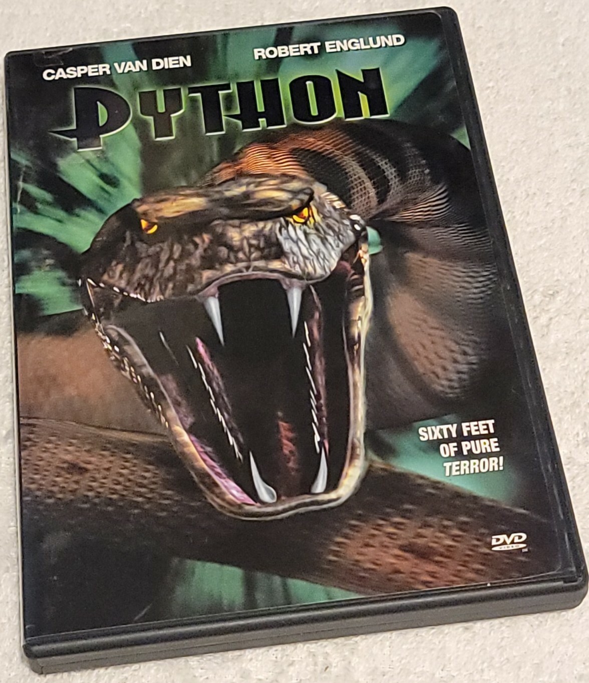 Python DVD Robert Englund Made-for-TV Sci-Fi Horror Rare oop