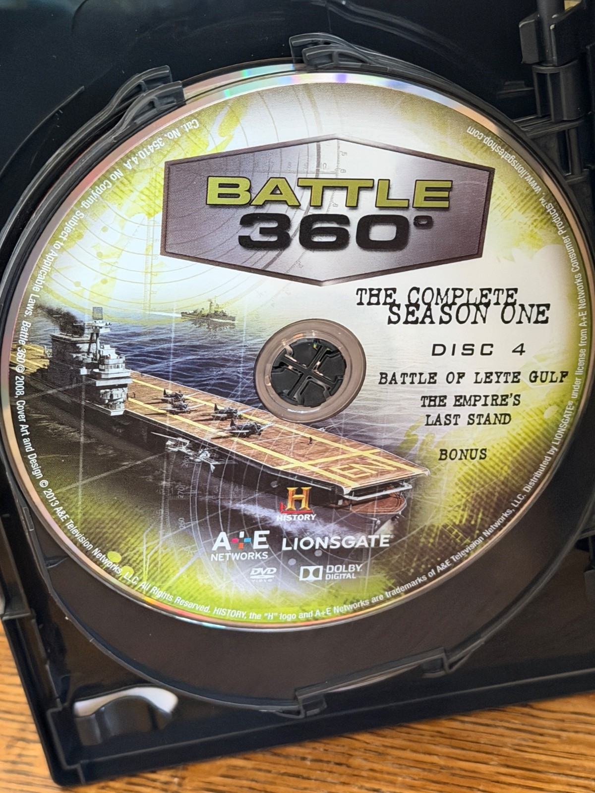 BATTLE 360 : World War II Battles – Complete Season One (4 DVD Set) – Military