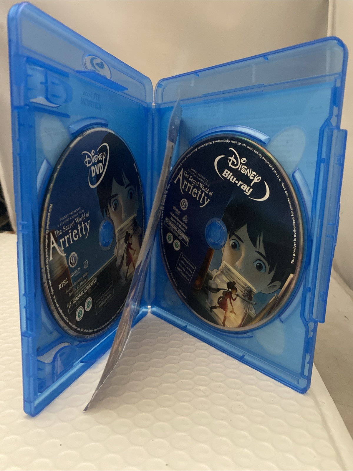 4 Ghibli DvDs Ponyo, My Neighbor Totoro, Princess Mononoke, & Arrietty The …..