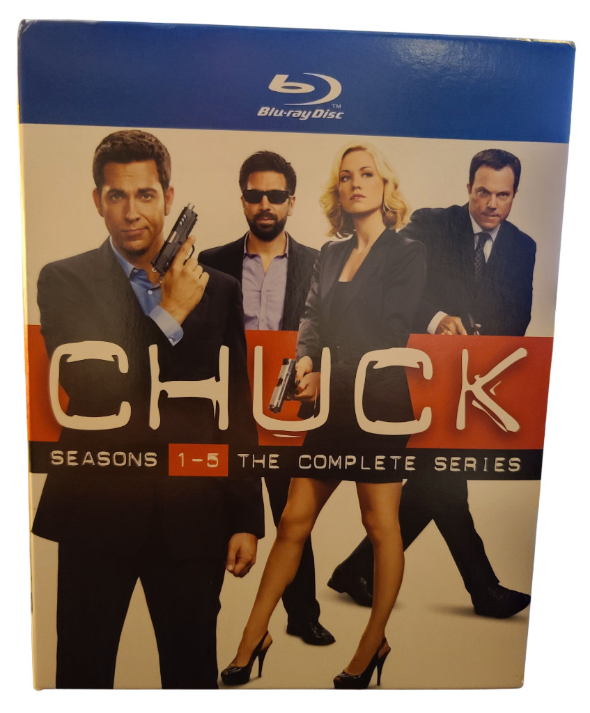 Chuck The Complete Series Blu-ray Seasons 1-5 Action Comedy TV Show