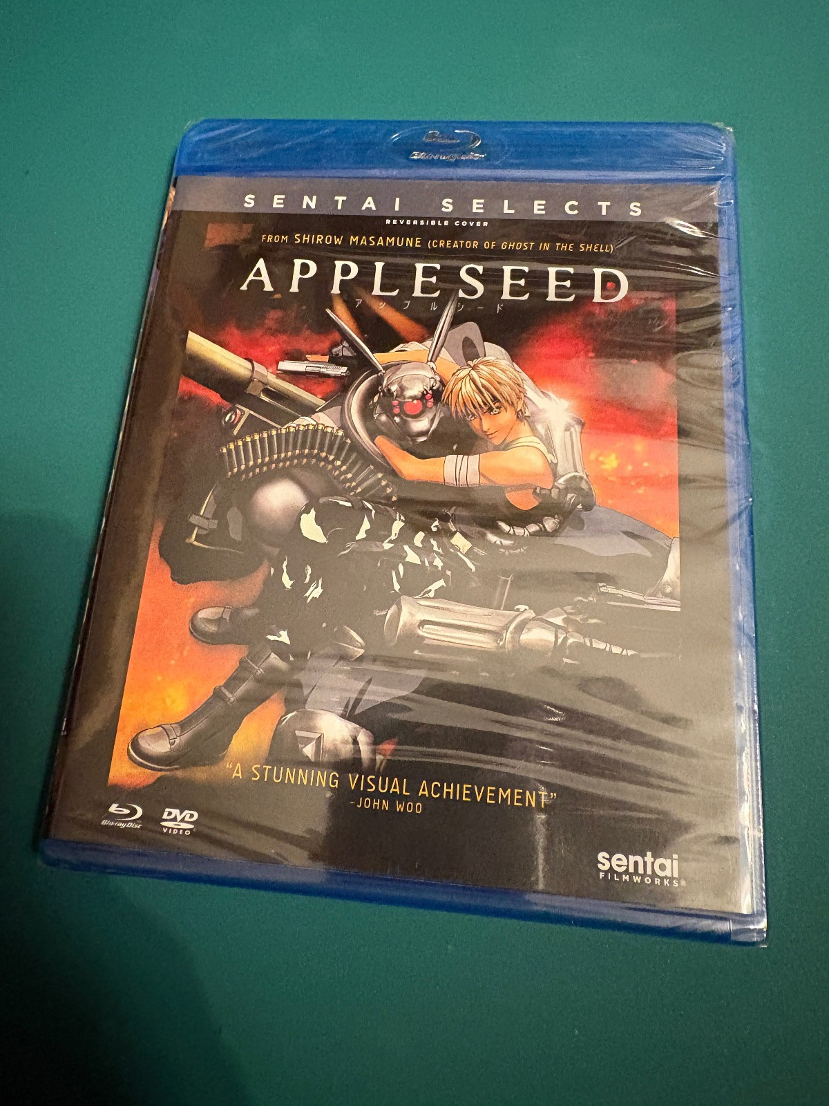 Appleseed Anime 2004 Movie Blu-ray/DVD Sentai Selects Region A w DUB SEALED