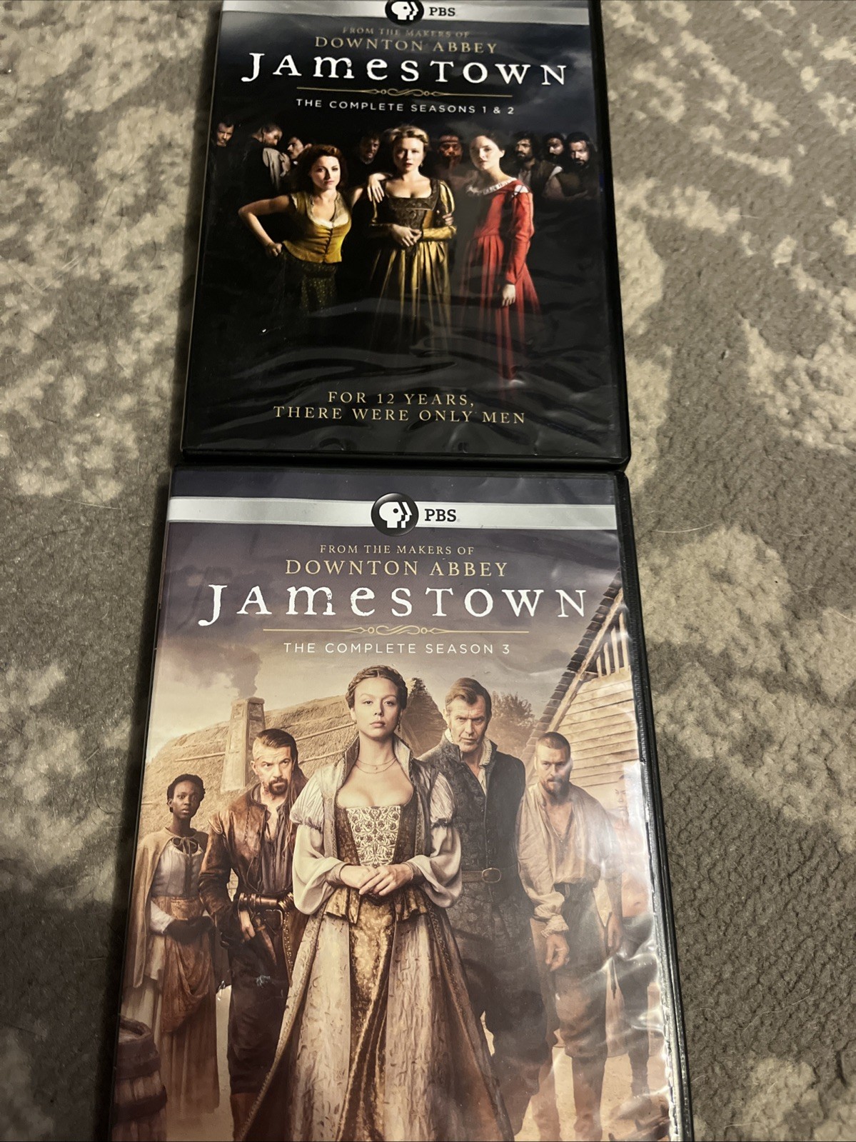 Jamestown Complete Series Seasons 1-3 DVD PBS Colonial America Period Drama
