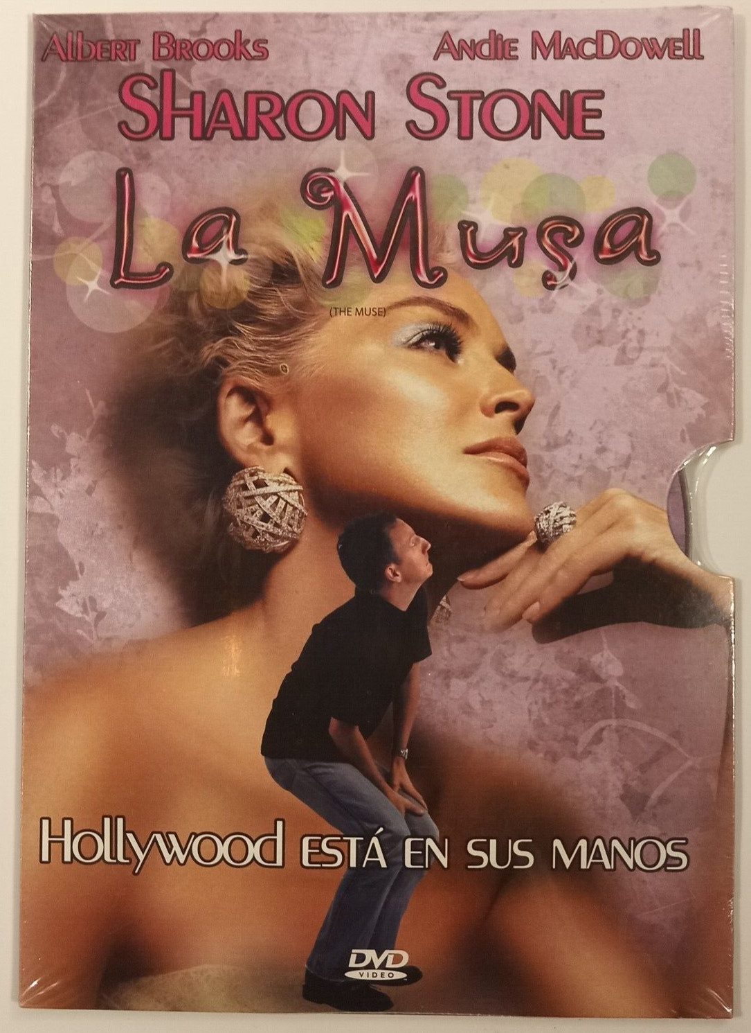 LA MUSA, MOVIE BY ALBERT BROOKS / SHARON STONE MEXICAN DVD, STILL SEALED, COMEDY