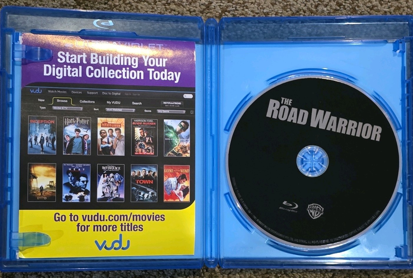 The Road Warrior (Blu-ray) Widescreen R Action/Sci-Fi Mel Gibson George Miller