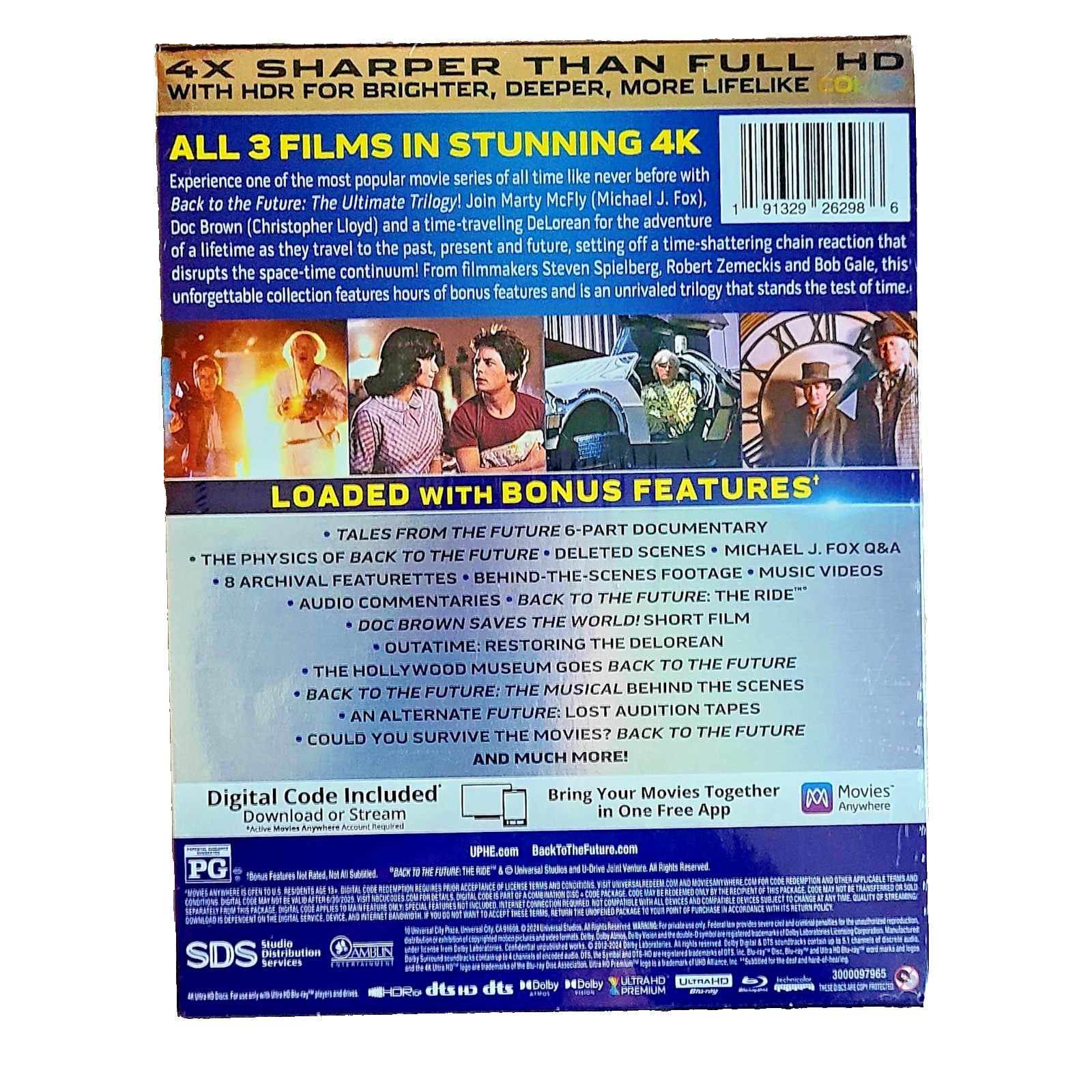 Back to the Future: the Ultimate Trilogy (4K Ultra HD) Boxed Set