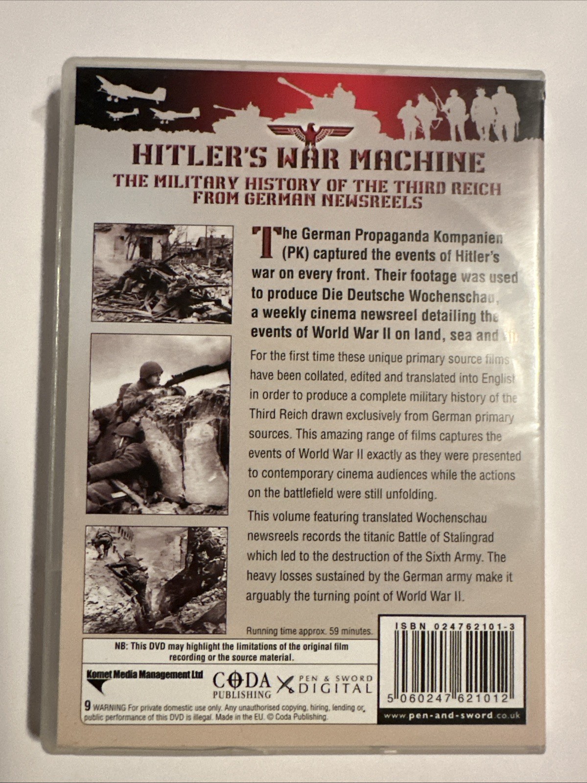 Hitler’s War Machine: Stalingrad 1942-1943 (2013, DVD)