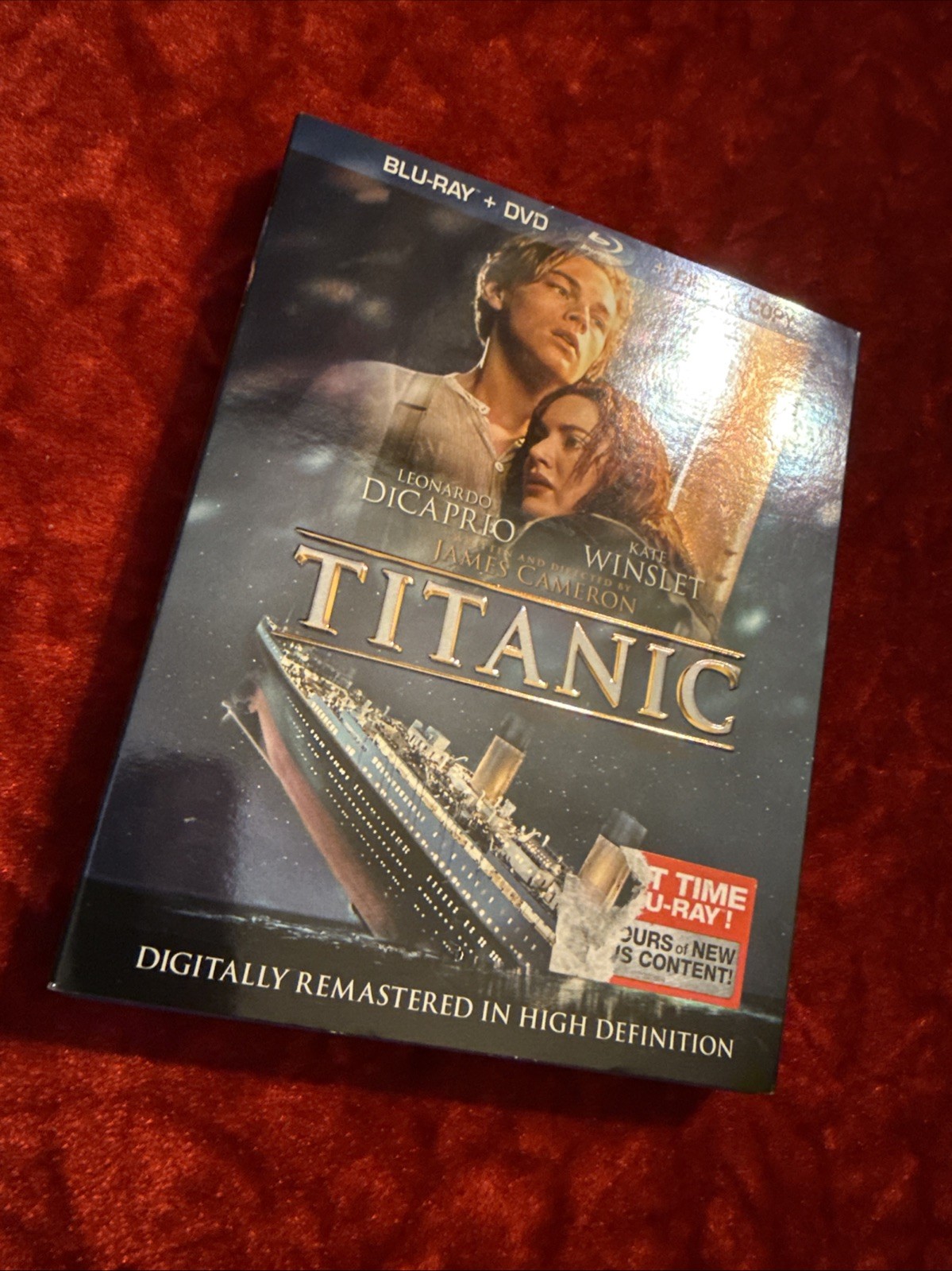Titanic (Blu-ray w/ Slipcover, 1997) **Mint Disc** CIB
