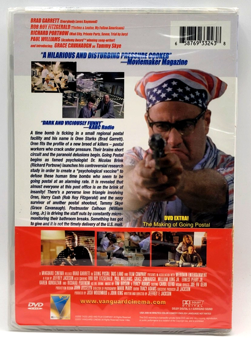 GOING POSTAL (DVD, 2003) OOP-RARE BRAD GARRETT FACTORY SEALED NEW