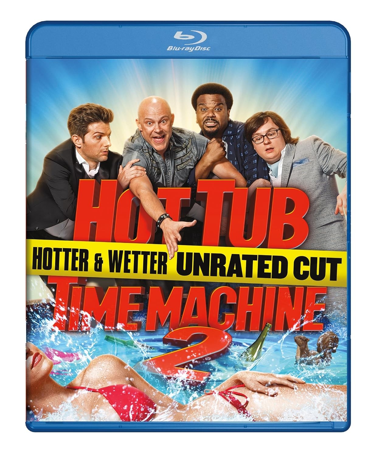Hot Tub Time Machine 2 [UNRATED] Blu-ray, NEWNew