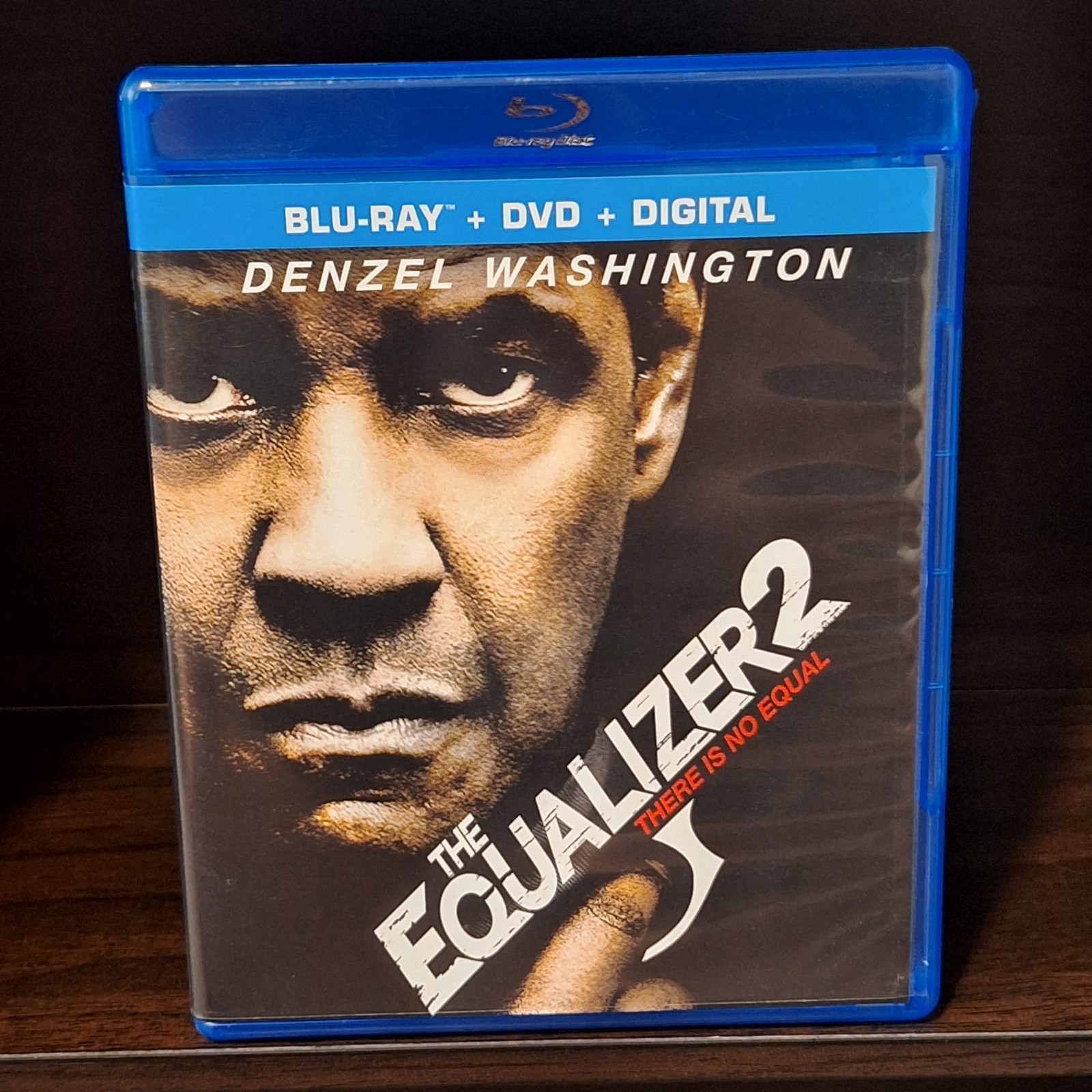 The Equalizer 2 Blu-ray DVD 2018 Denzel Washington Pedro Pascal Antoine Fuqua
