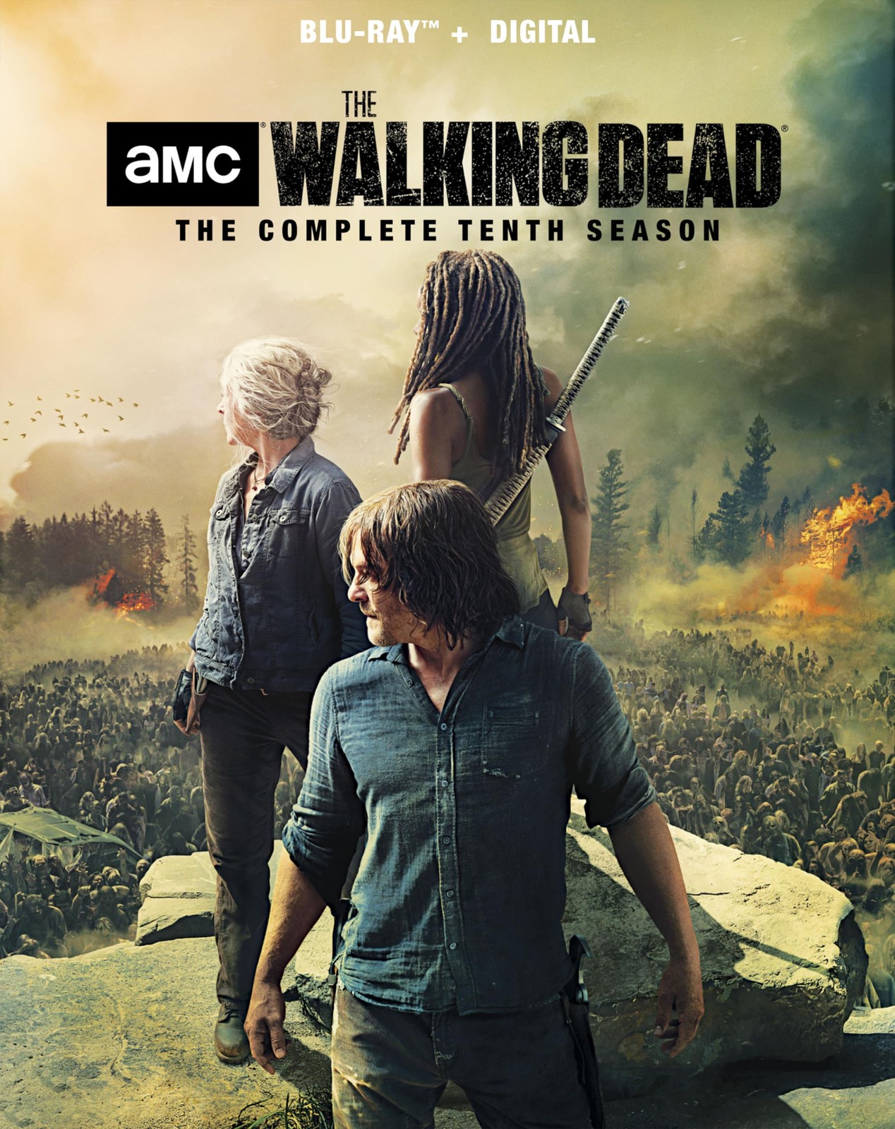 The Walking Dead Complete Blu-ray Season Physical TV Series Box Set