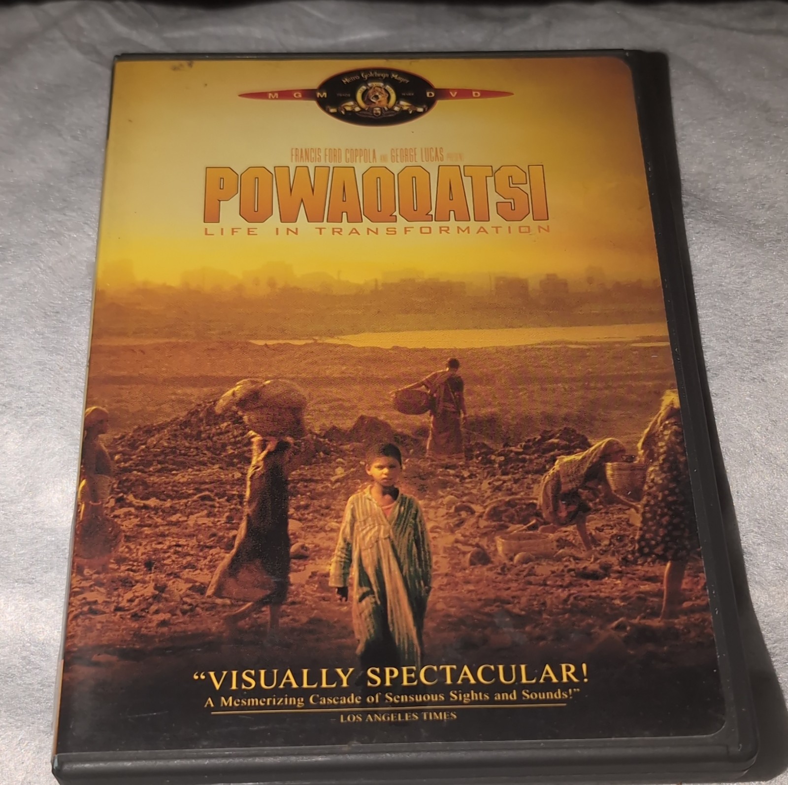MGM Home Entertainment Powaqqatsi DVD Godfrey Reggio Philip Glass Documentary