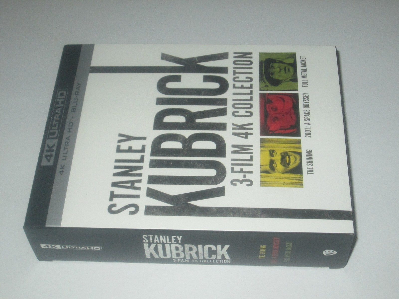 Stanley Kubrick 3-film Collection 4K UHD Blu-ray with slipcase
