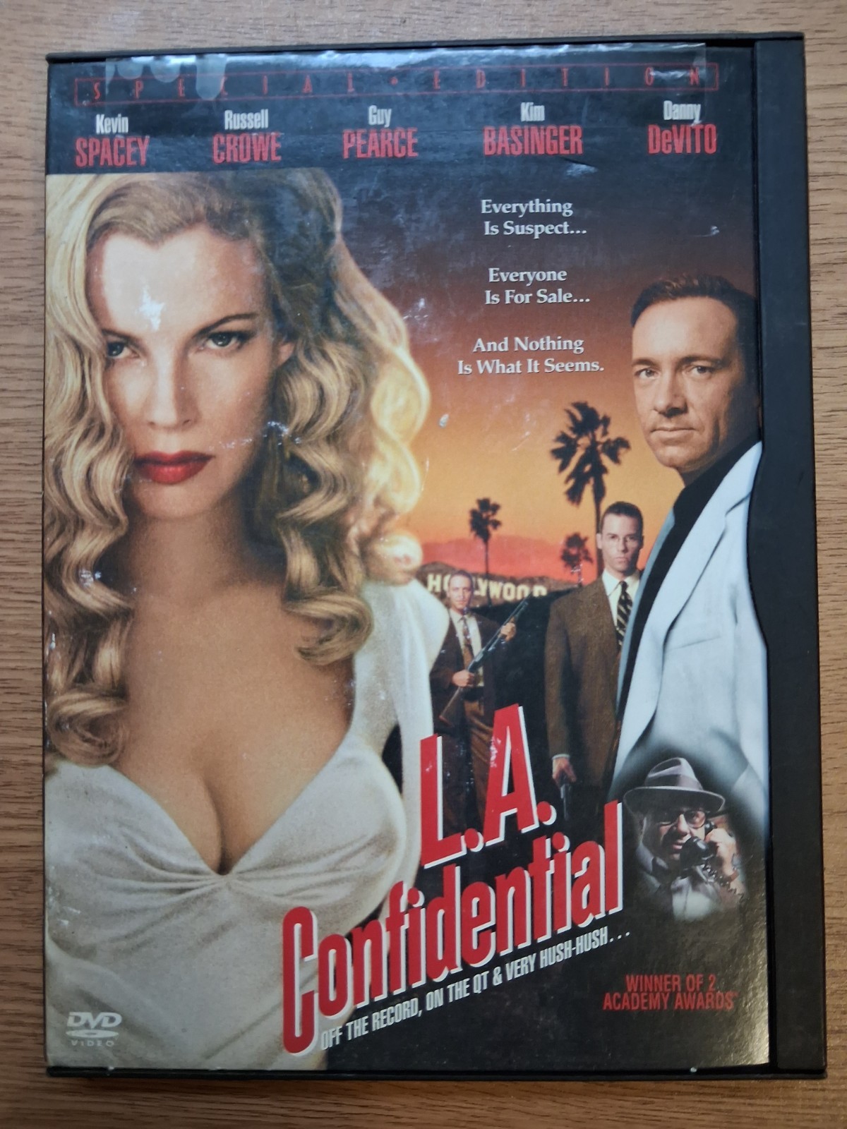 L.A. CONFIDENTIAL (DVD, 1997) Hollywood, Murder Mystery, LAPD Corruption, Drama