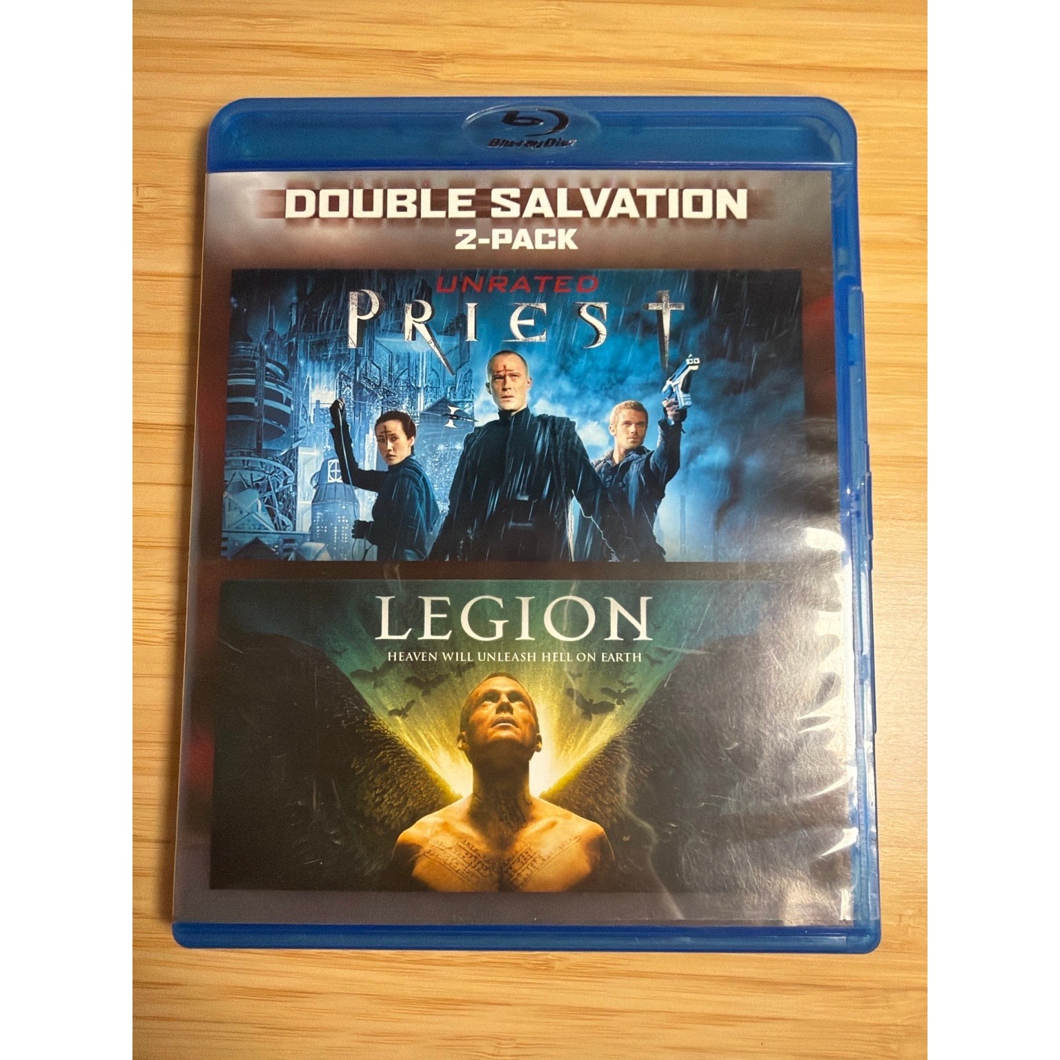 Priest Legion Double Salvation 2-Pack Blu-ray Unrated Sci-Fi Horror