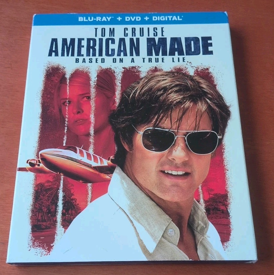 American Made Blu-ray Tom Cruise Domhnall Gleeson Jesse Plemons Doug Liman