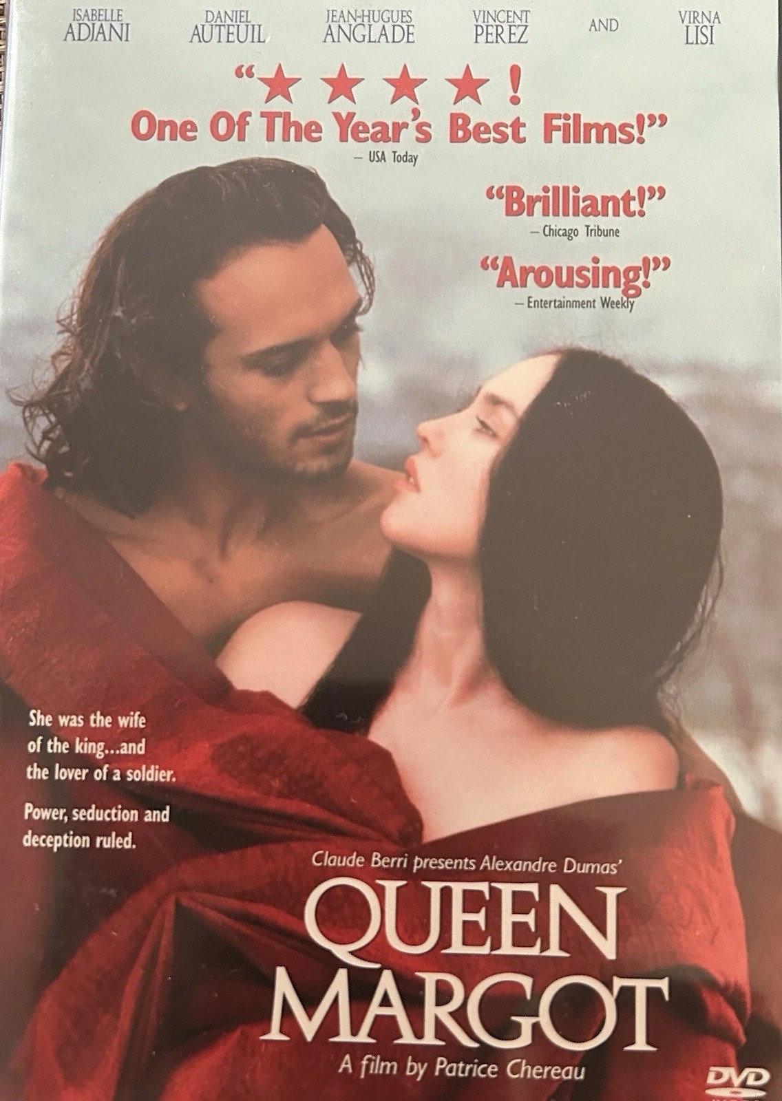 Queen Margot DVD French Patrice Chereau Isabelle Adjani Daniel Auteuil Like NEW