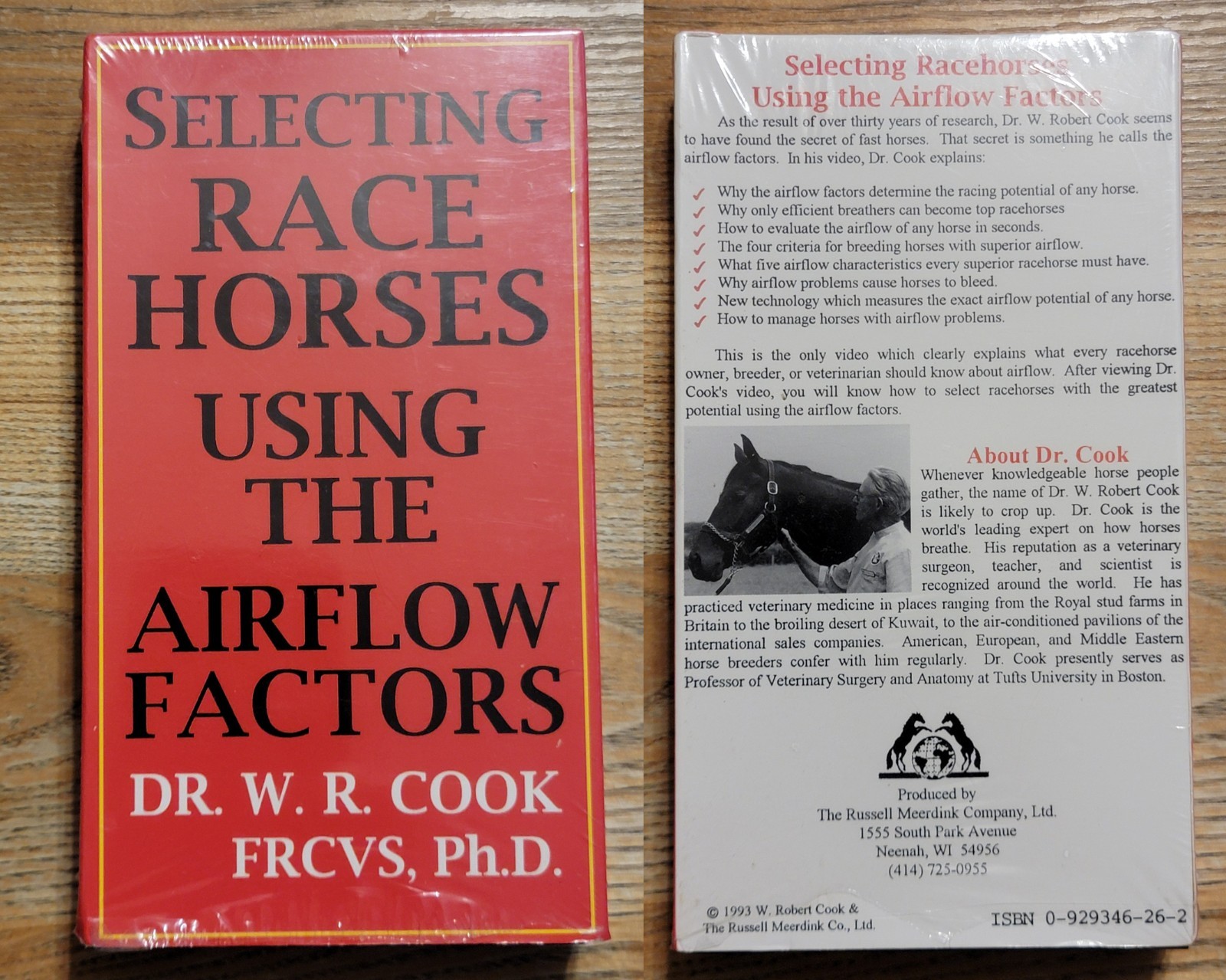 DVD – Horse Racing : Selecting Race Horses Using The Airflow Factor – 127 Mins
