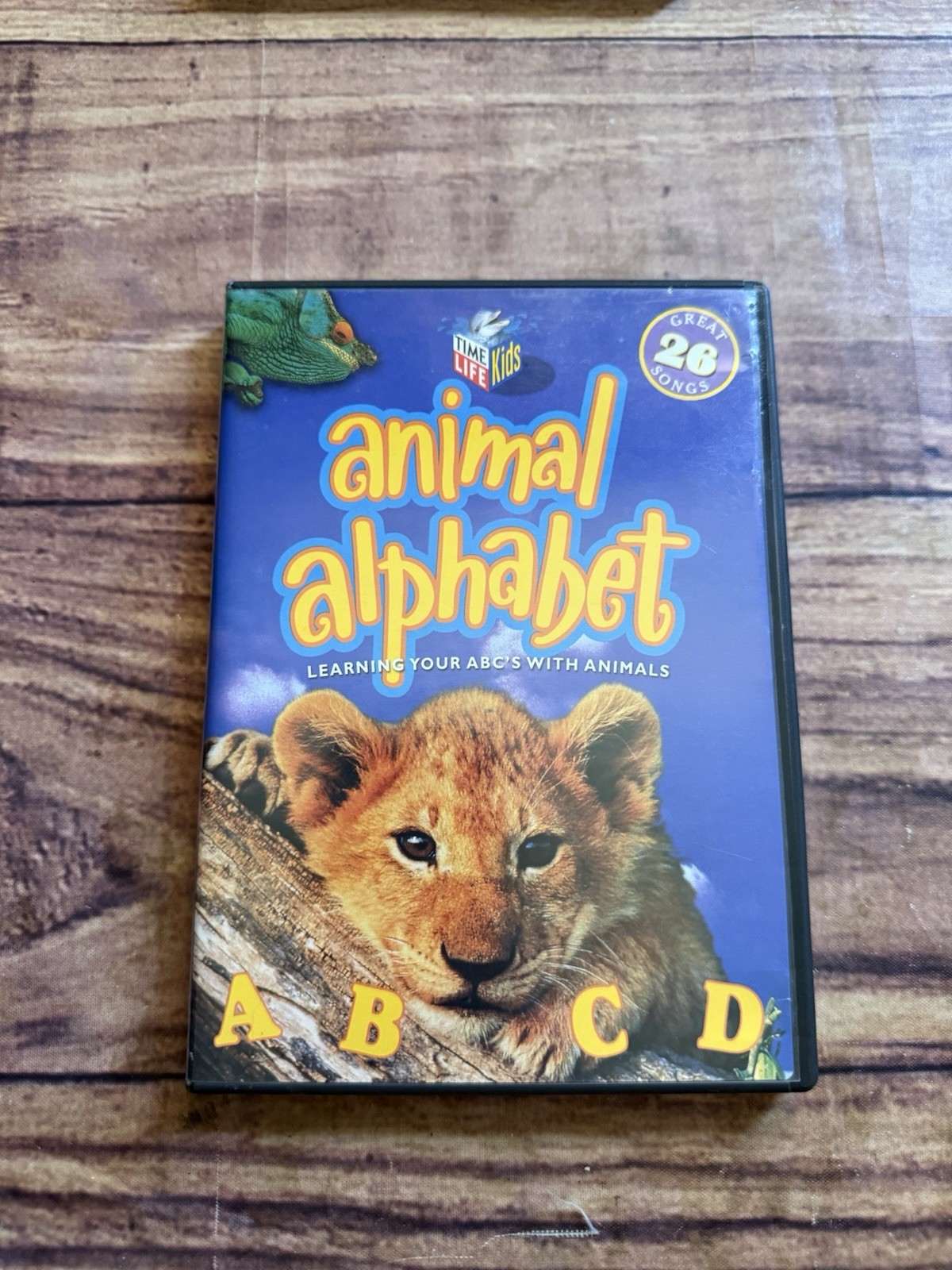 Time Life Kids Educational DVD Set Animal Numbers Alphabet 2002 Tested Rare HTF