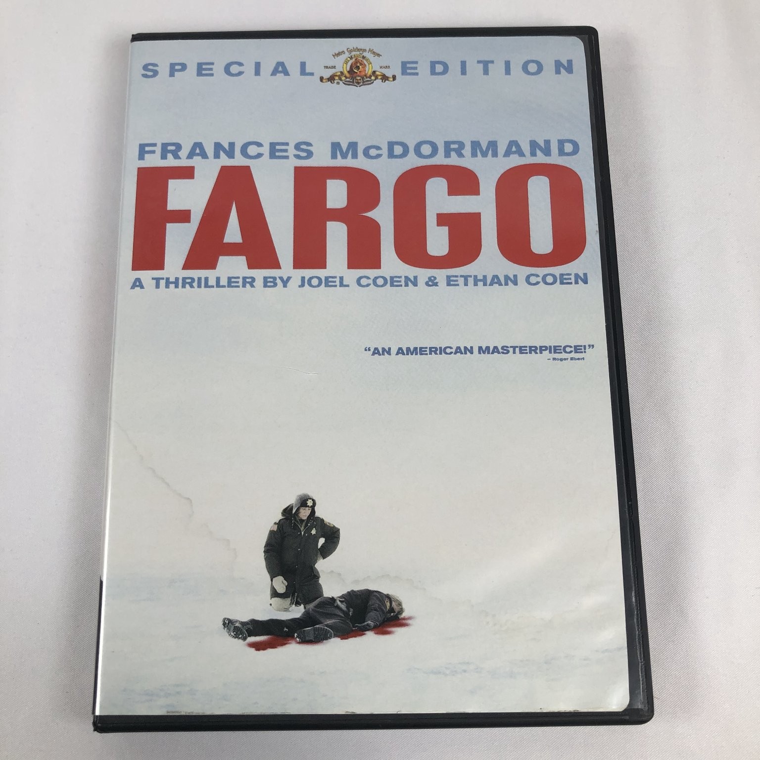 Fargo DVD 1996 Special Edition Frances McDormand Coen Brothers Widescreen