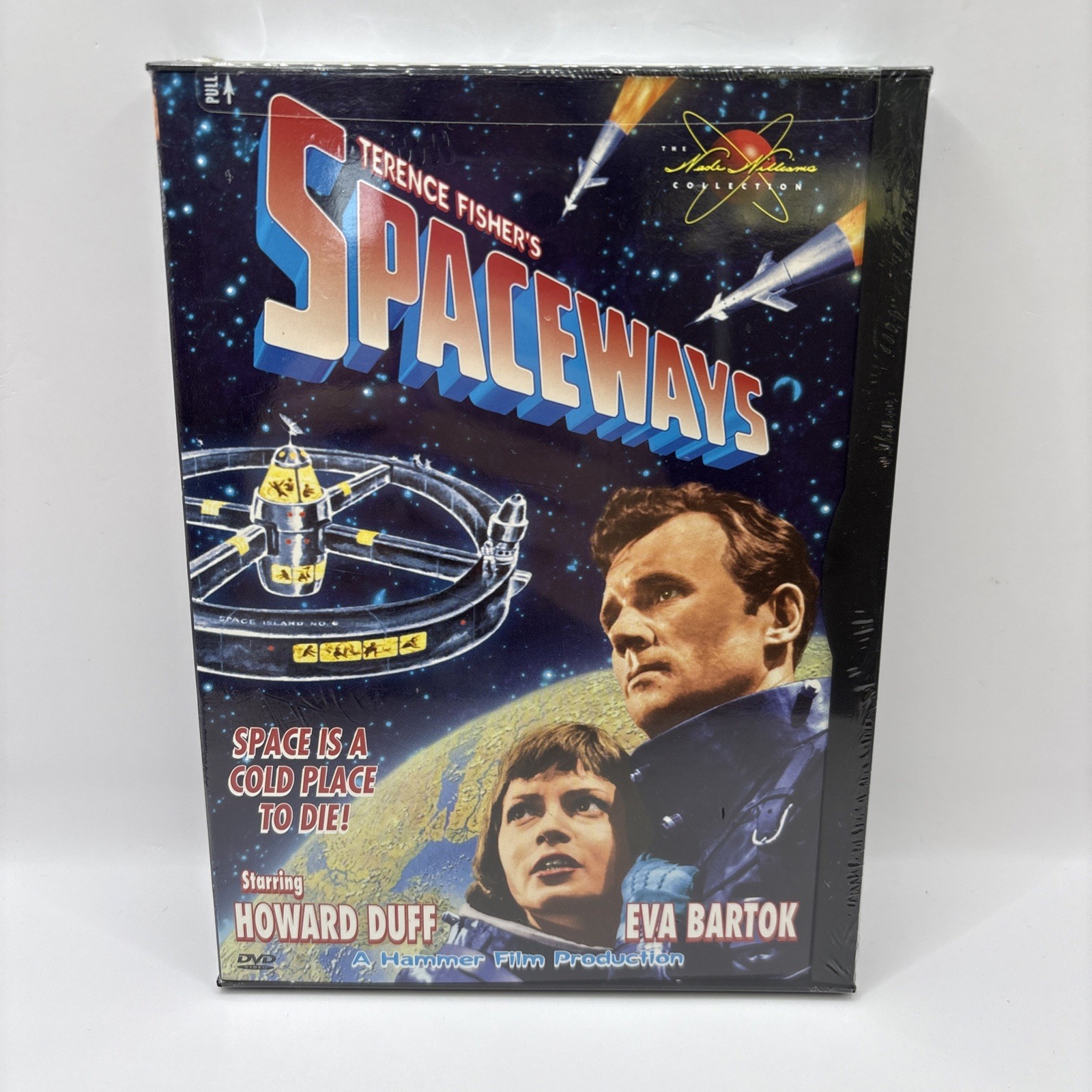 Spaceways (Hammer 1953 DVD) Howard Duff Eva Bartok Factory Sealed!
