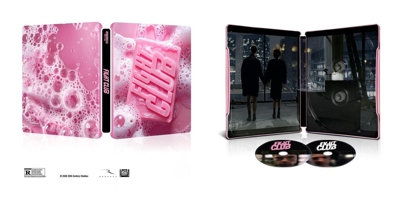Steelbook Fight Club (1999) (4K UHD + Digital) NEW