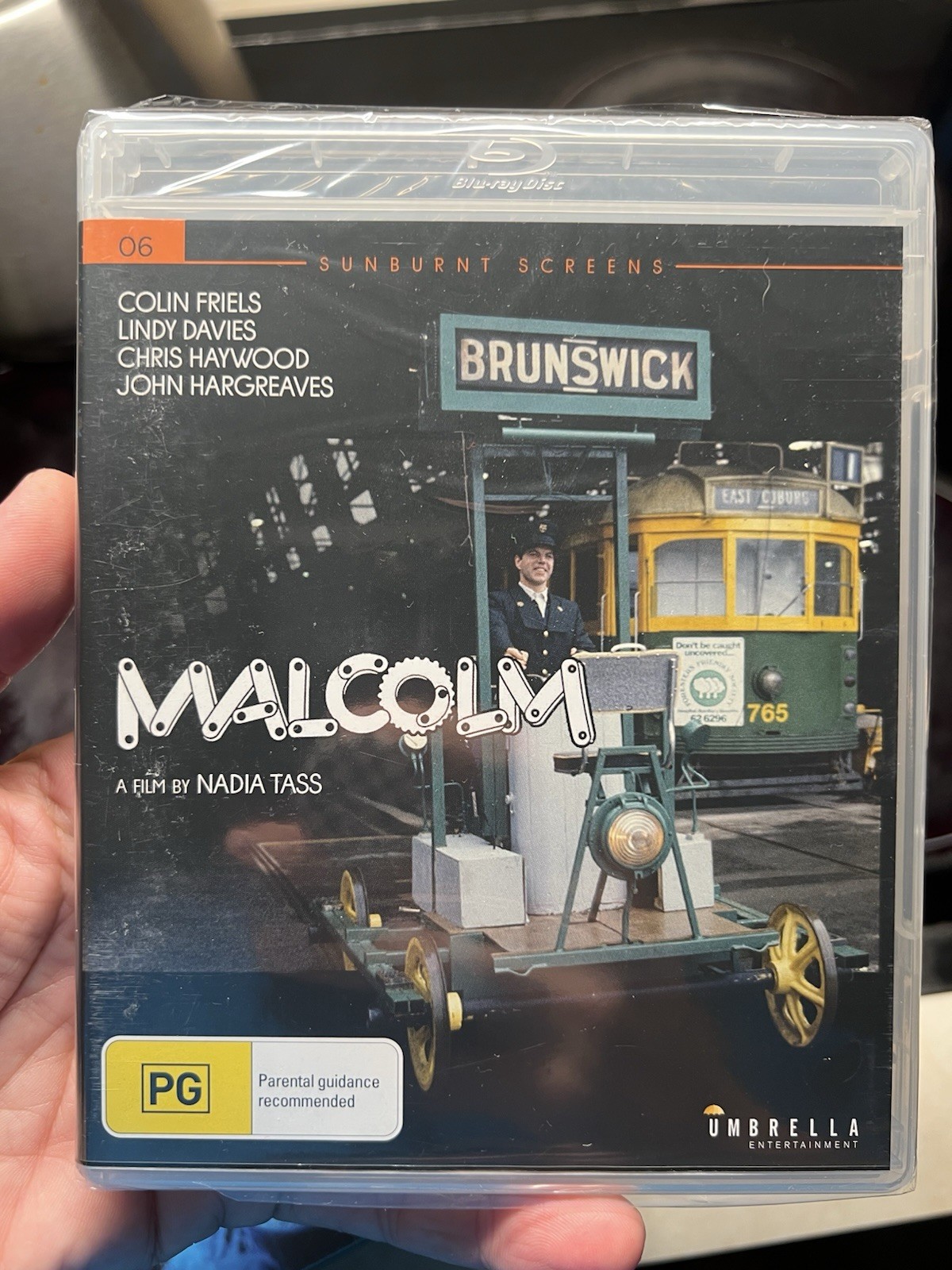 Malcolm Blu-Ray-Umbrella Films-Sunburnt Screens Series-Region Free-New Sealed!!!