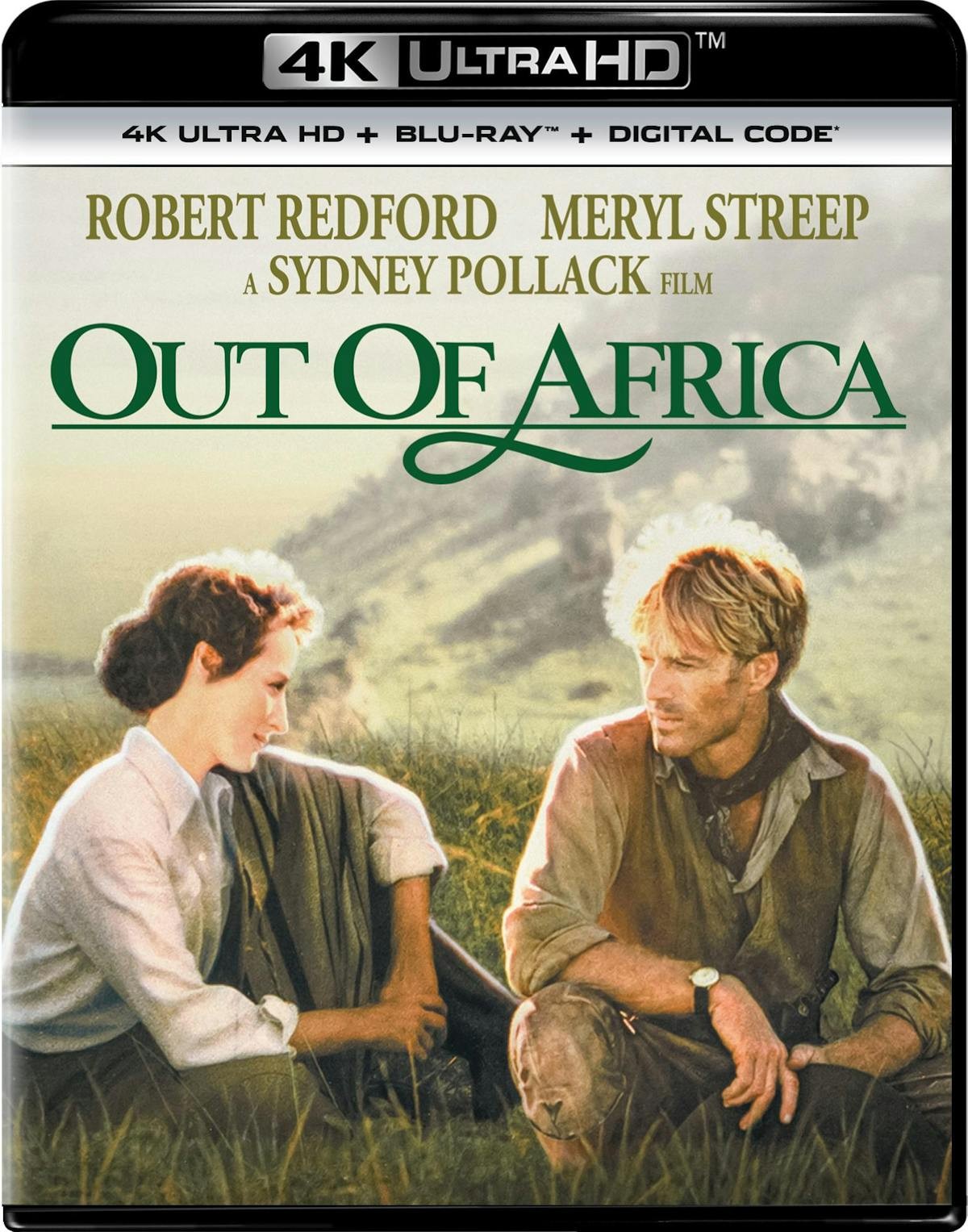 Out of Africa – 4K Ultra HD + Blu-ray + Digital 4K UHD Blu-ray NEW