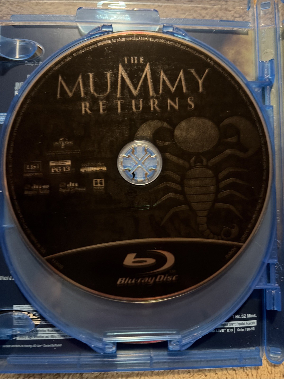 The Mummy Trilogy (Blu-ray) No Digital Code
