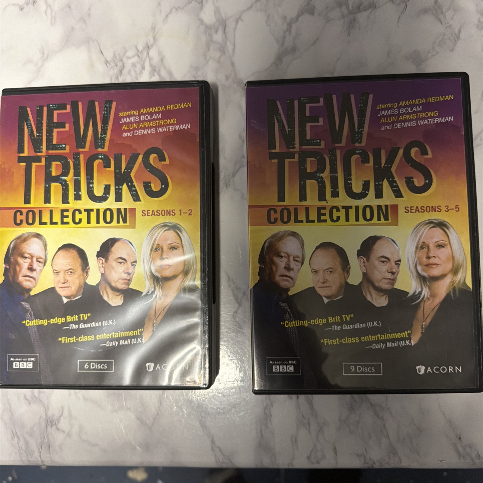 New Tricks Collection: Seasons 1-5 (DVD, 2013 Acorn, 15-Disc Set) Amanda Redman