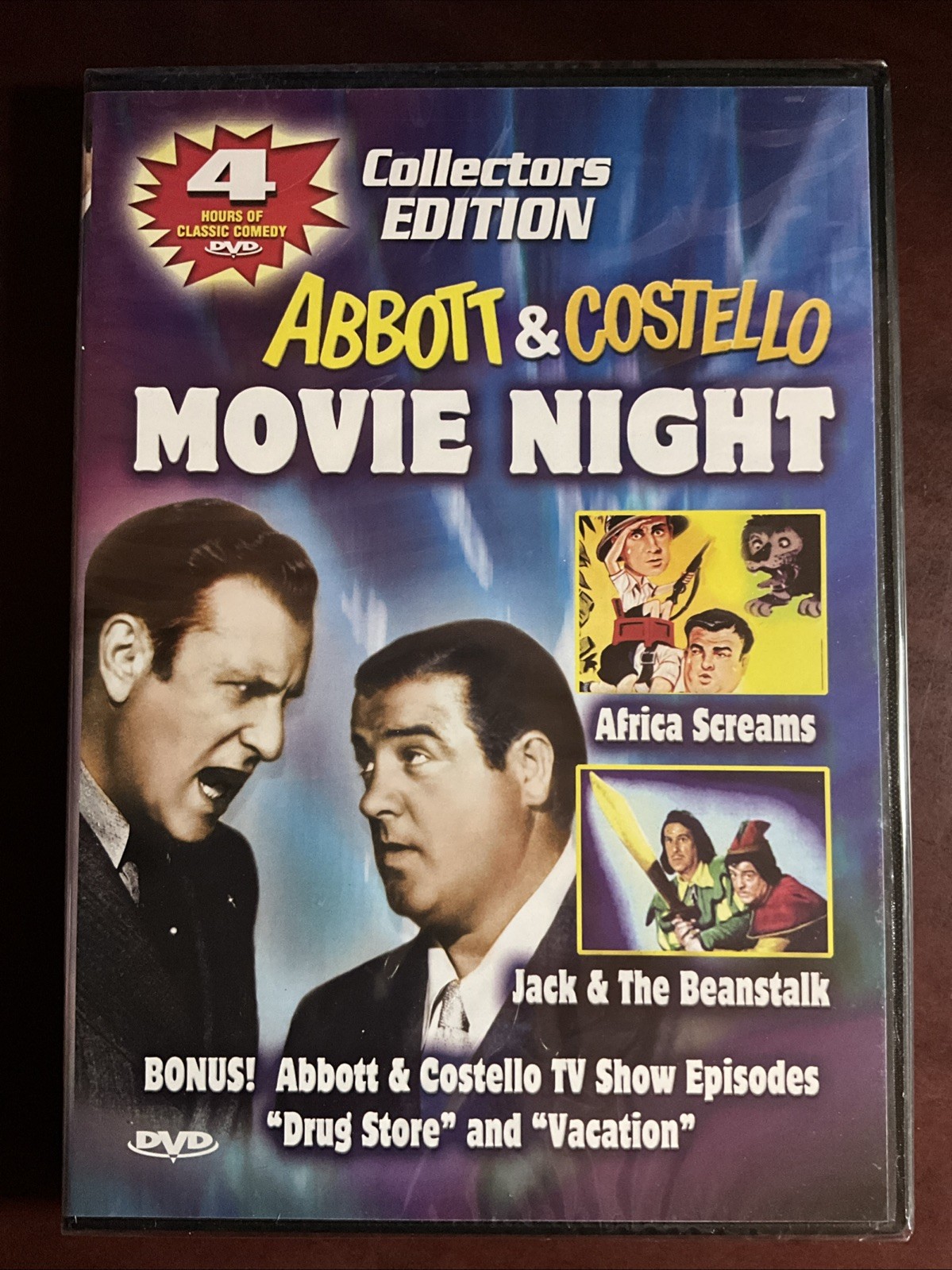 Abbott and Costello Double Feature – Africa Screams/ Jack and the Beanstalk…