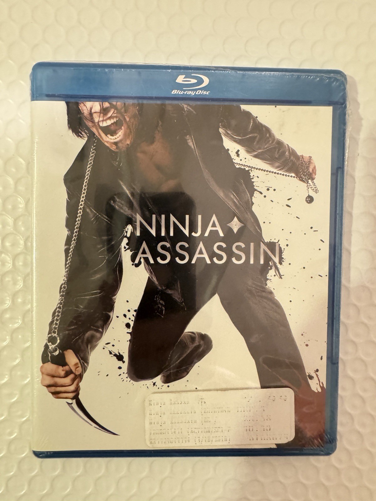 NINJA ASSASSIN (Blu-ray, 2009) ***BRAND NEW*** Rain, Naomie Harris New / Sealed