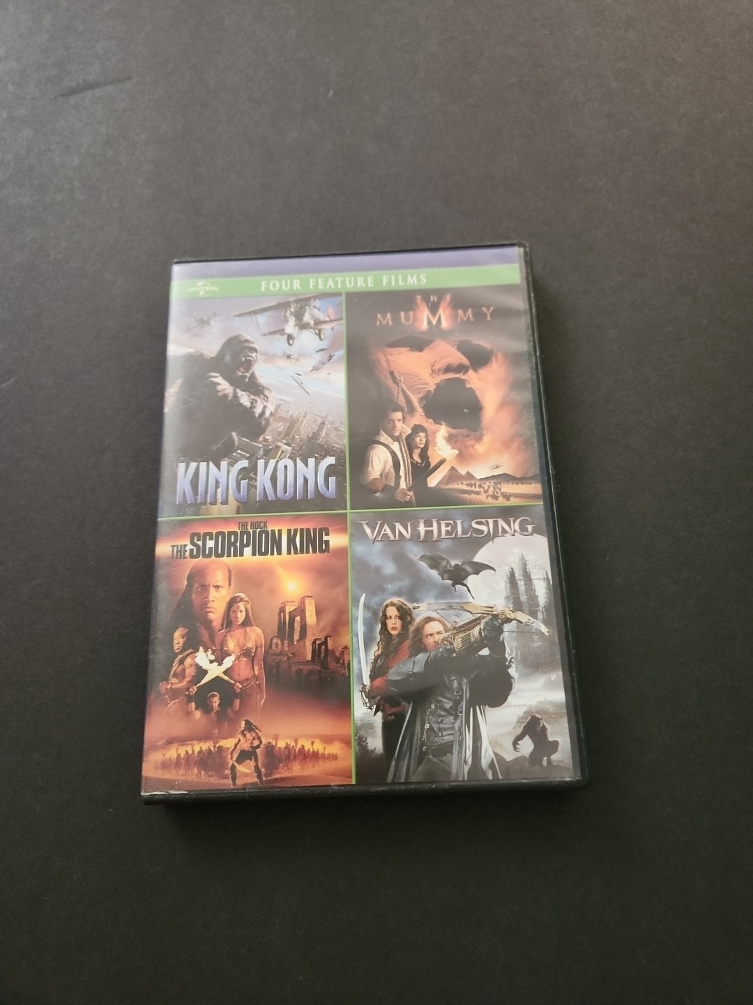 King Kong / The Mummy (1999) / The Scorpion King / Van Helsing Four