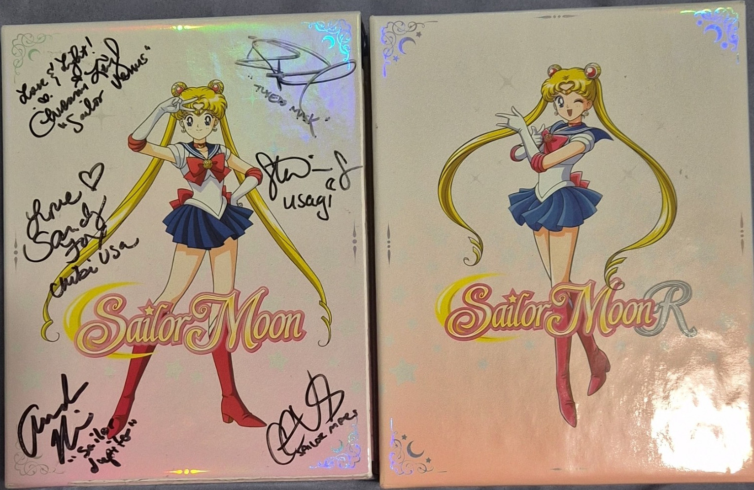 VIZ Media Sailor Moon Season 1/2 Limited Edition Blu-ray Anime (autographed)