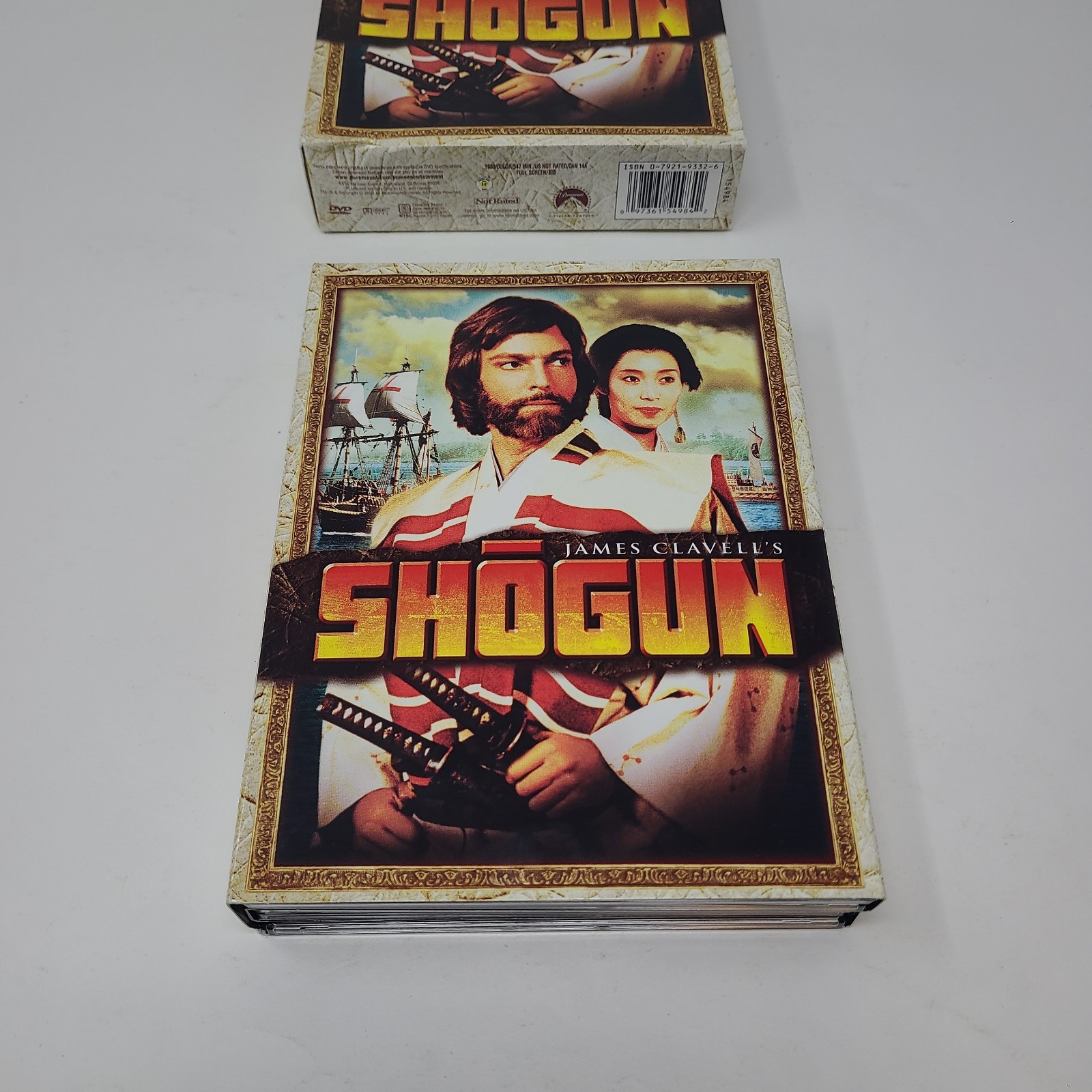 James Clavell’s Shogun TV Mini Series 5-Disc DVD Set 1980 OOP