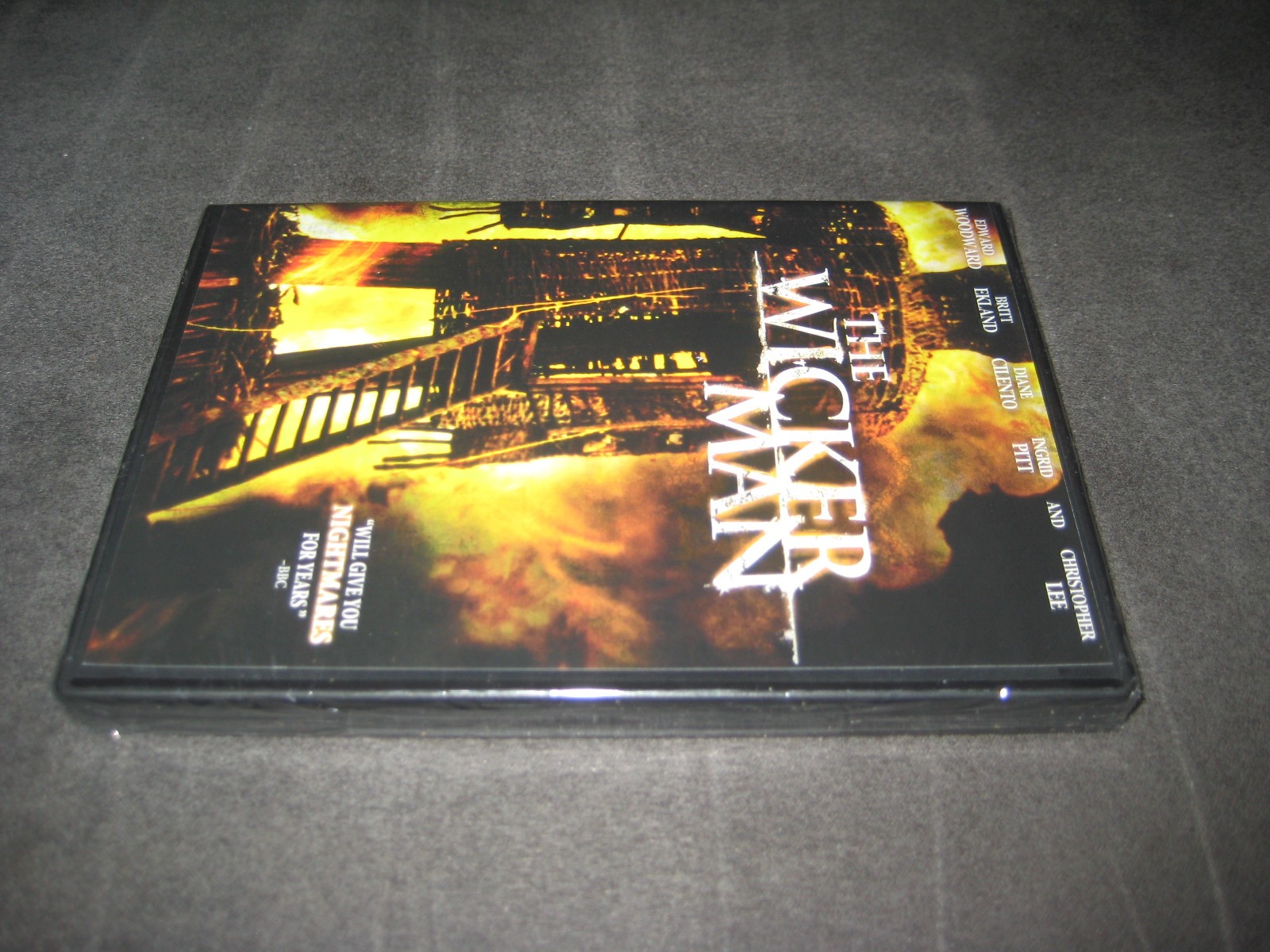 THE WICKER MAN (DVD 1973) BRAND NEW – RATED R – WIDESCREEN – HORROR – THRILLER