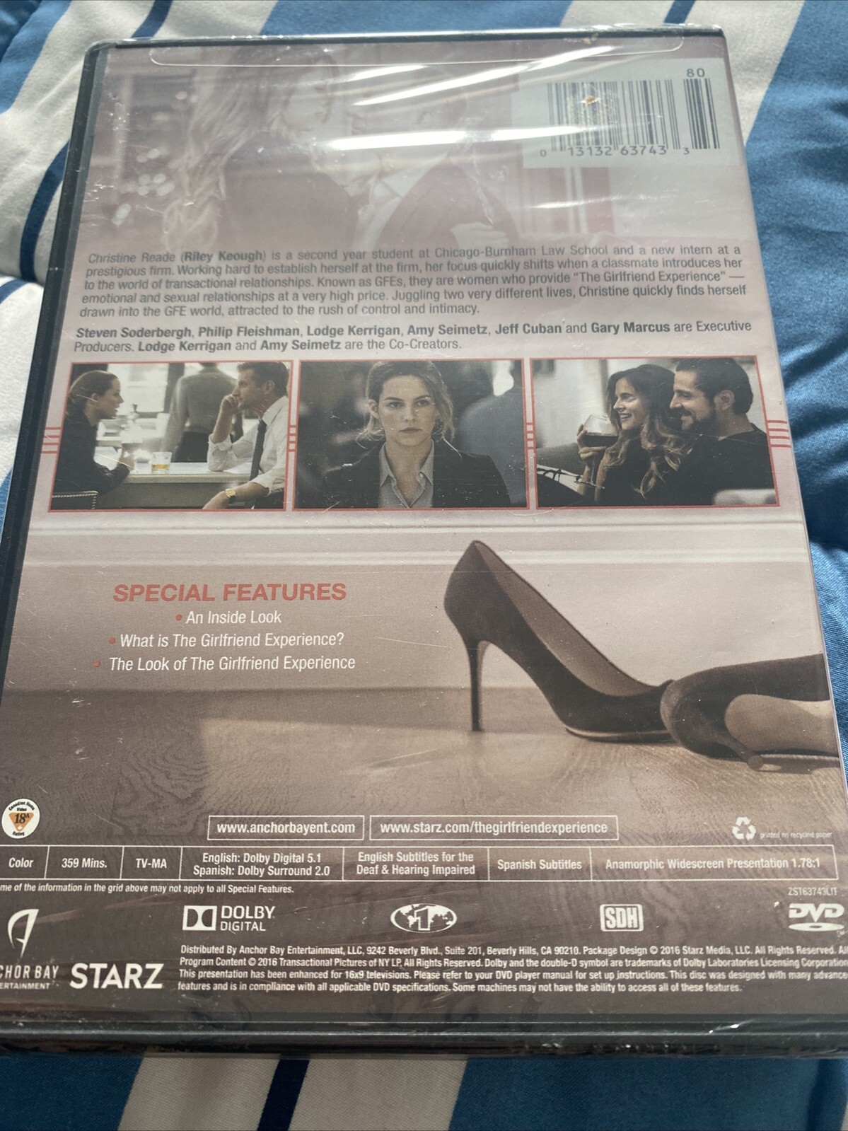 The Girlfriend Experience DVD It’s Personal Starz Anchor Bay Soderbergh, SEALED
