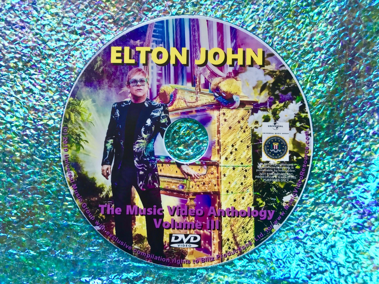 ELTON JOHN The Music Video Anthology 1969 to 2021 7 DVD Set 189 MUSIC VIDEOS