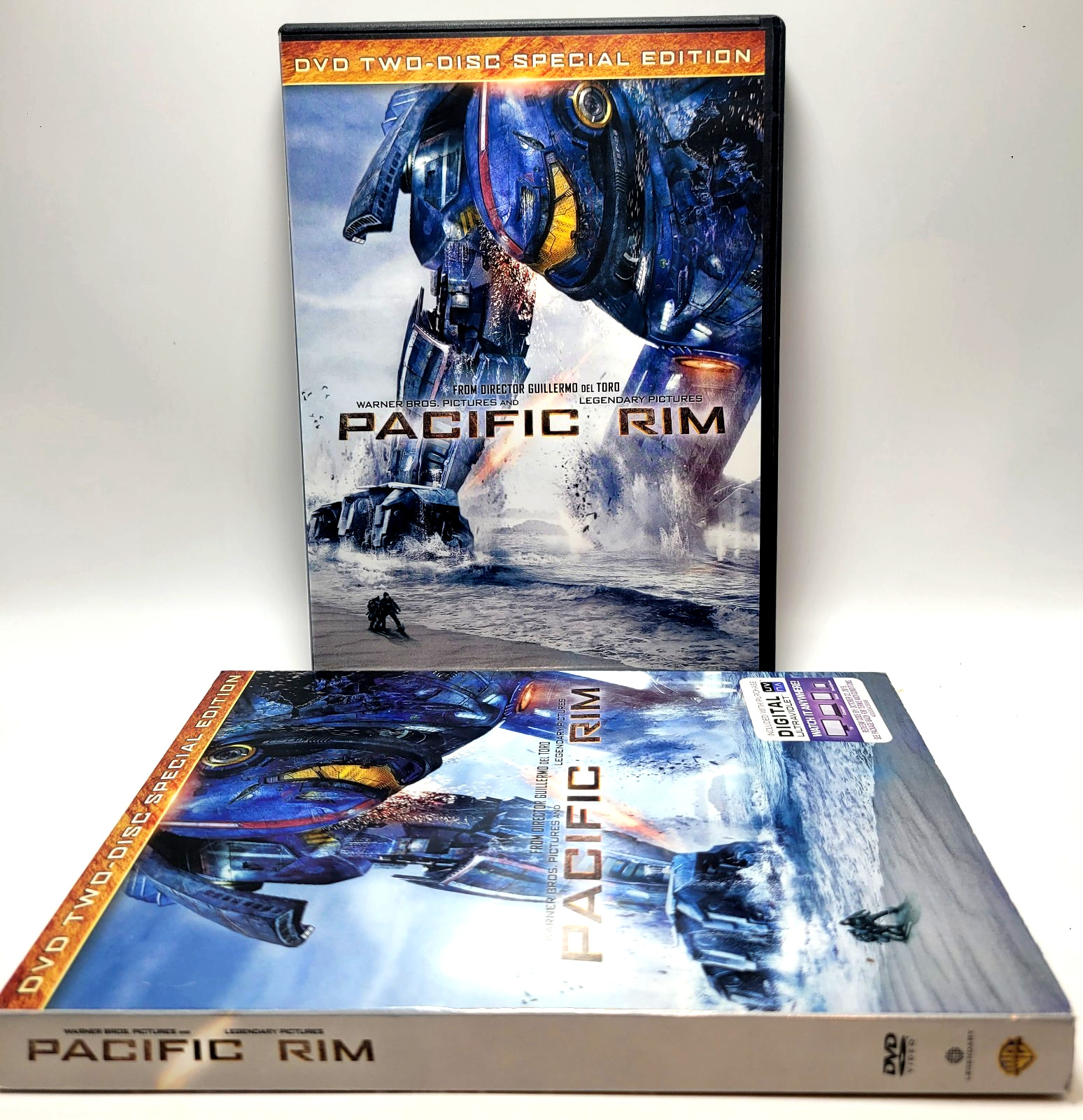 Pacific Rim (DVD, 2013 Special 2 Disc Version) + Slip-Cover Sleeve – SHIPS FREE!