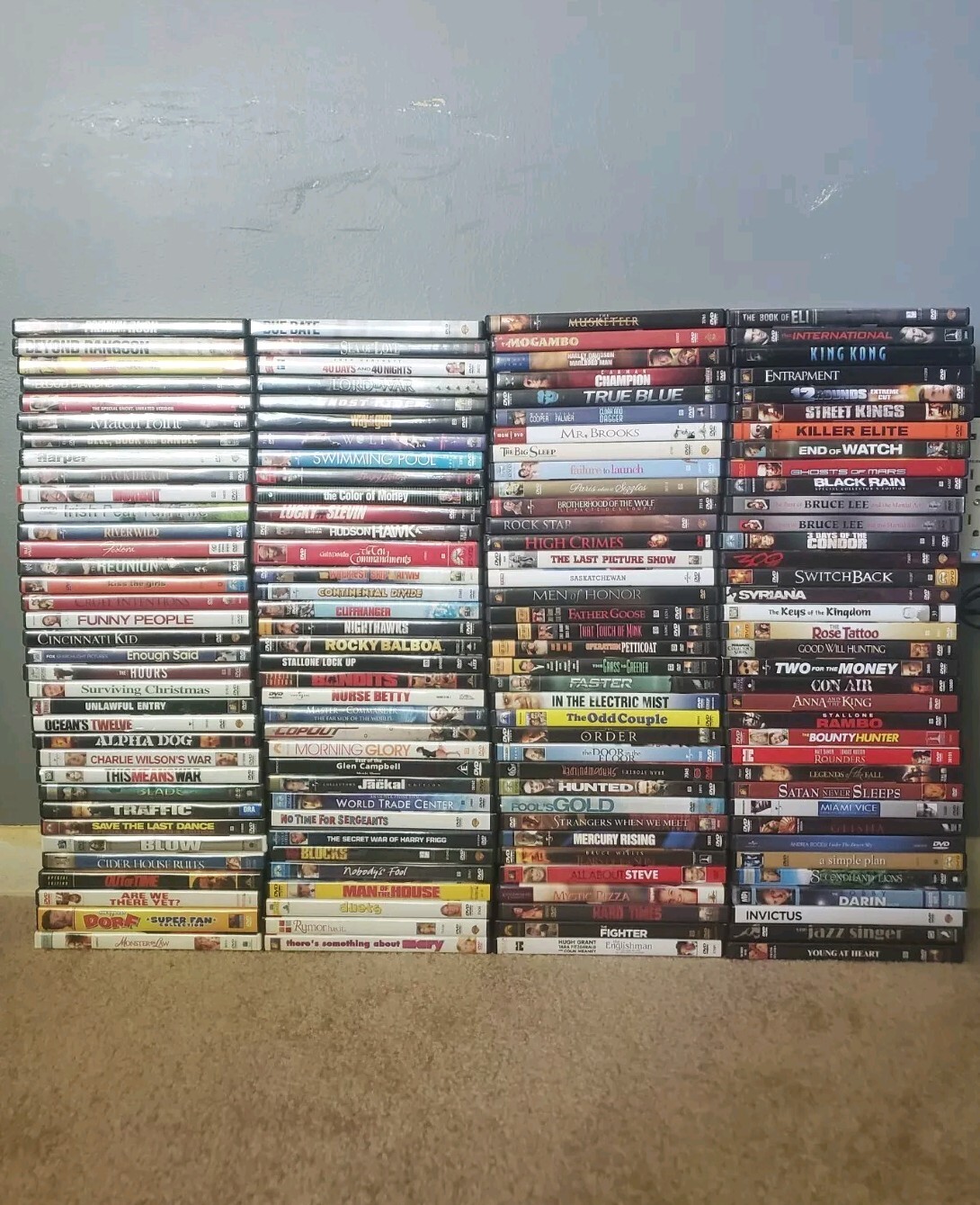 Huge Lot 100+ DVD’s Variety Mainstream Movies Multiple Genres +More