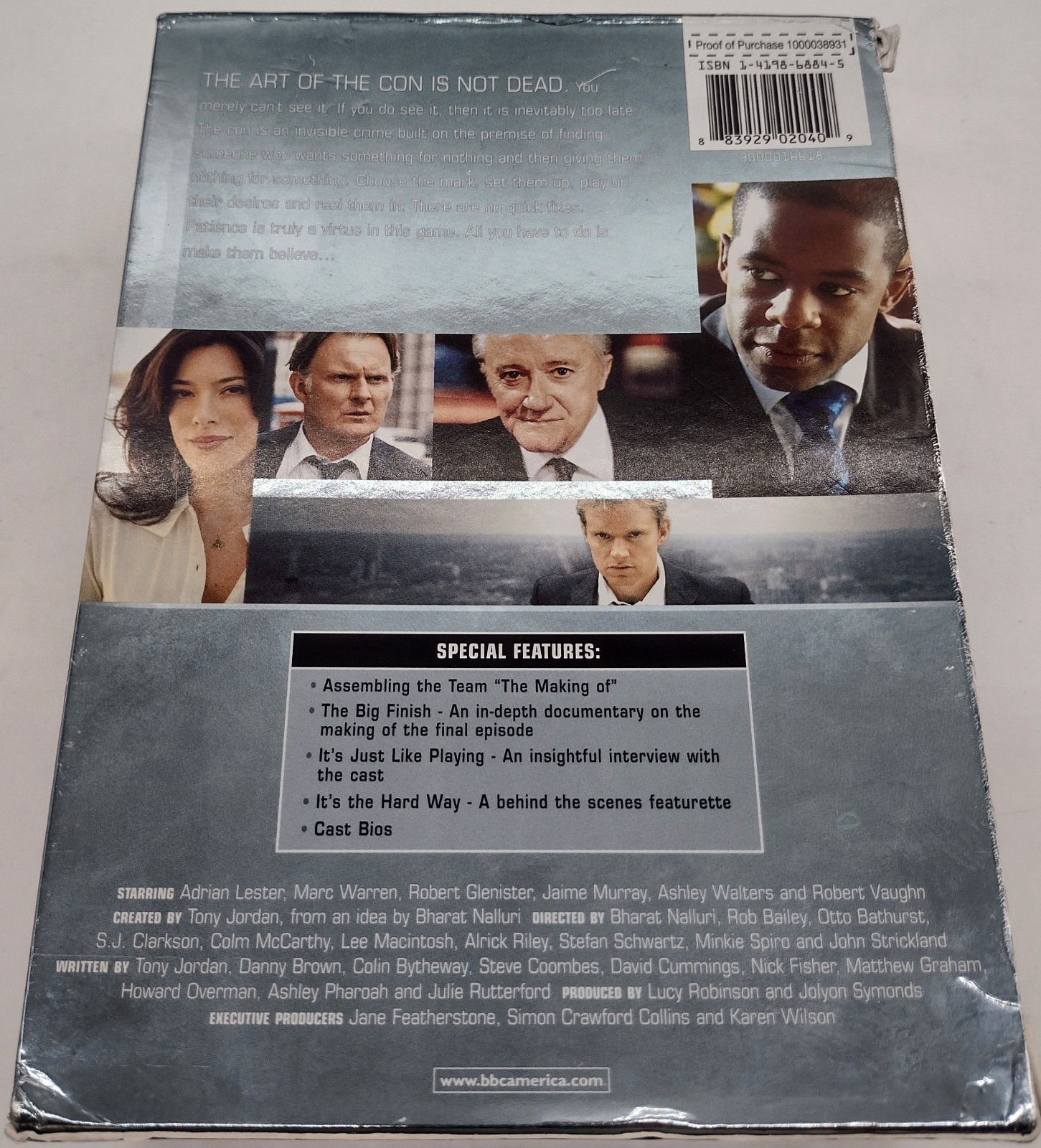 Hustle Complete Seasons 1-4 (2004–2007) BBC Crime Con Artist TV Series DVD